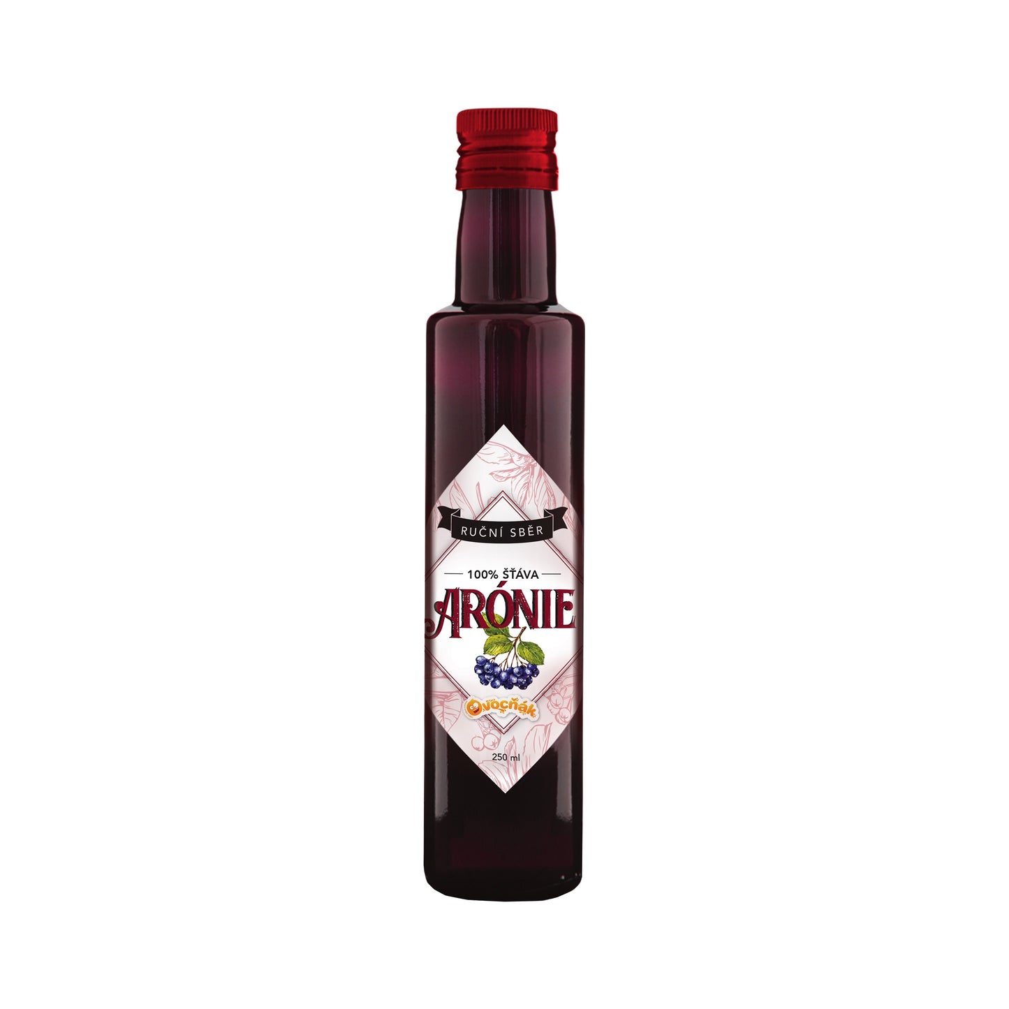 552090 Šťáva aróniová 100 % 250 ml OVOCŇÁK-1