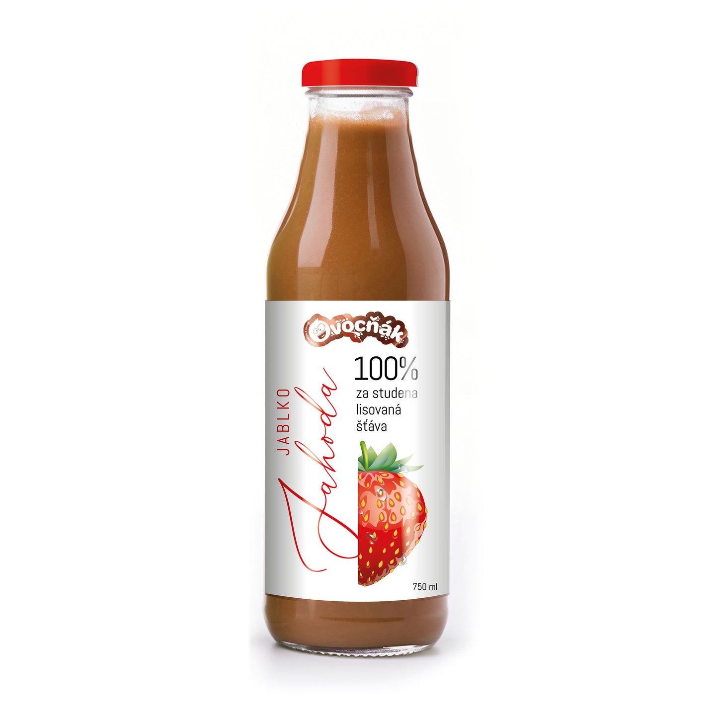 552107 Mošt ovocný jablko-jahoda sklo 750 ml OVOCŇÁK-1