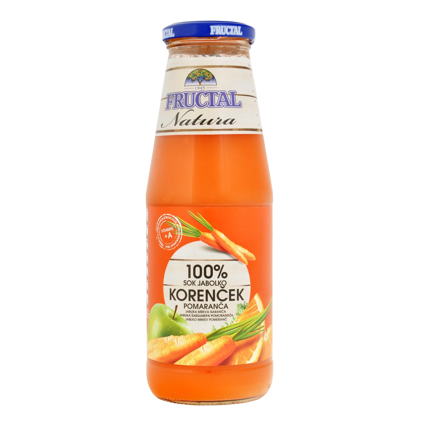 563005 Šťáva mrkvová 700 ml FRUCTAL-1