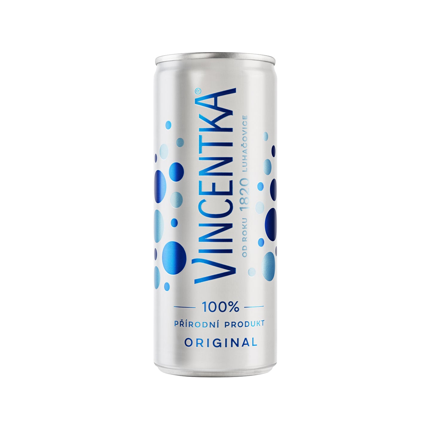 574035 Vincentka minerální voda plech 250 ml VINCENTKA-1