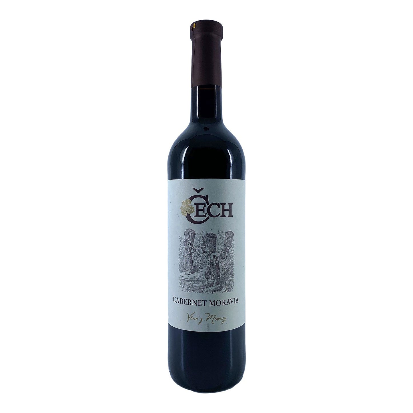 578108 Víno Cabernet Moravia kabinetní červené 0,75 l BIO VINAŘSTVÍ ČECH-1