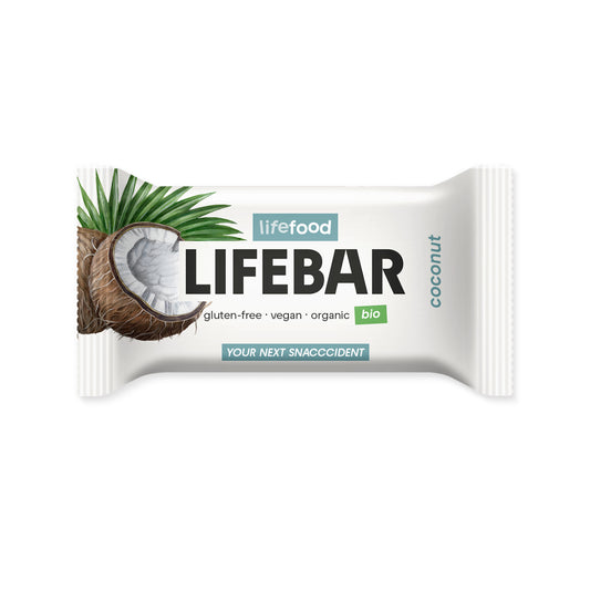 630269 Tyčinka Lifebar kokosová 25 g BIO   LIFEFOOD-1