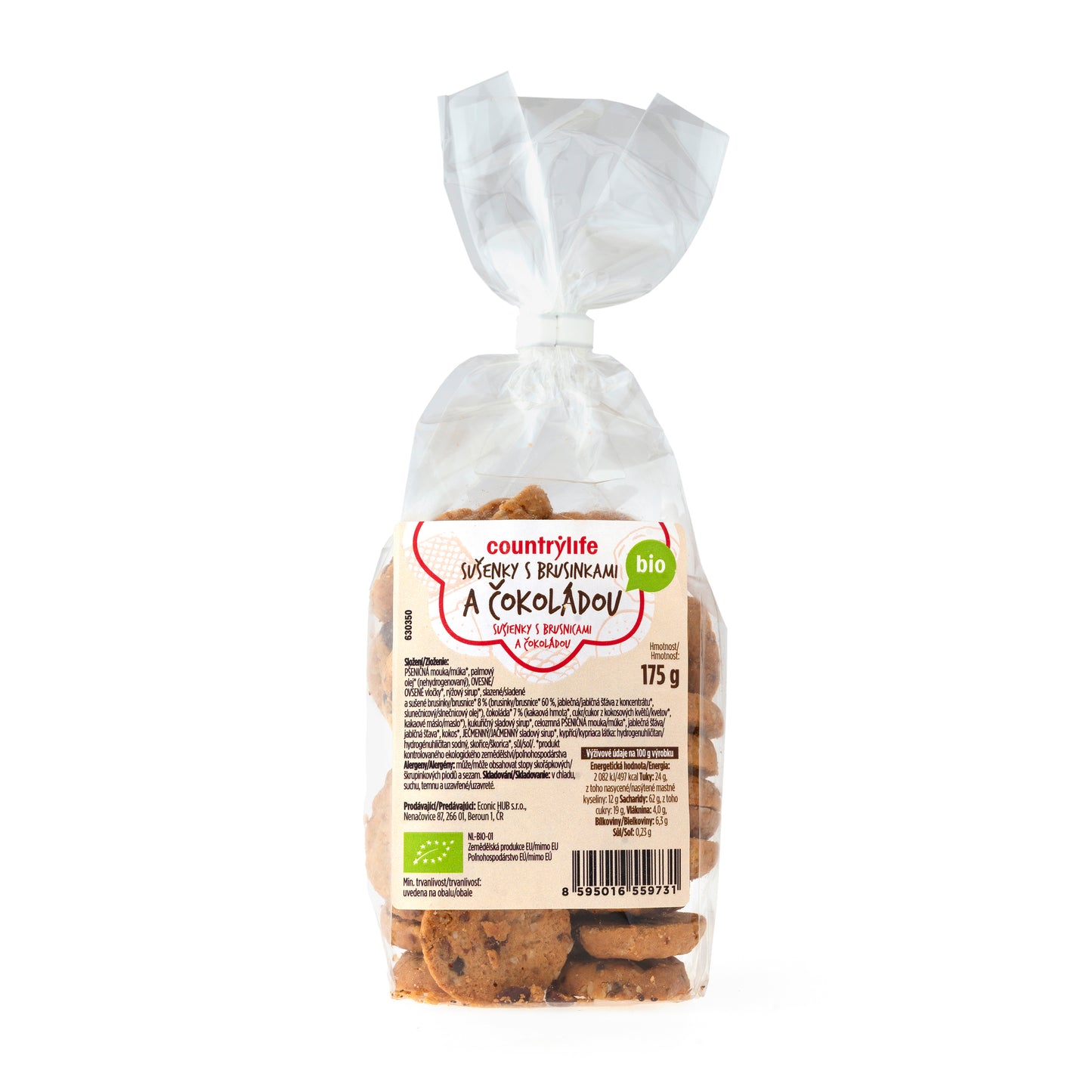 630350 Sušenky s brusinkami a čokoládou 175 g BIO COUNTRY LIFE-1