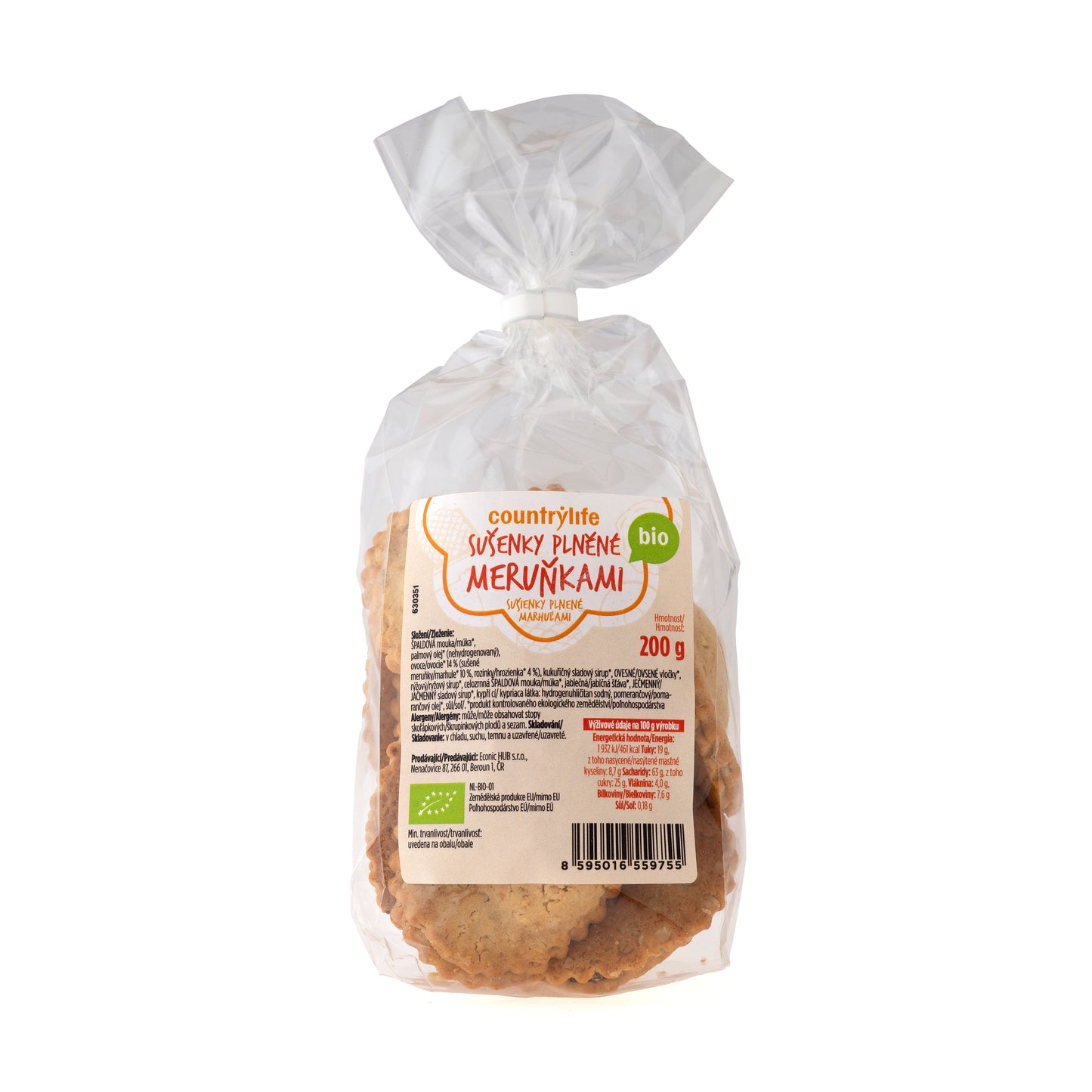 630351 Sušenky plněné meruňkami 200 g BIO COUNTRY LIFE-1