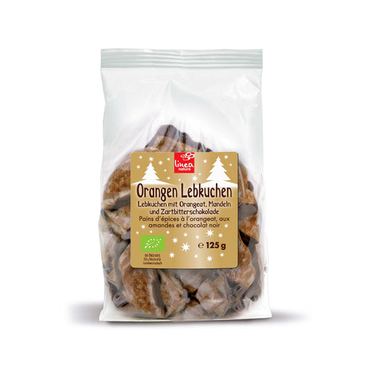 630356 Perníčky pomerančové 125 g BIO   LINEA NATURA-1