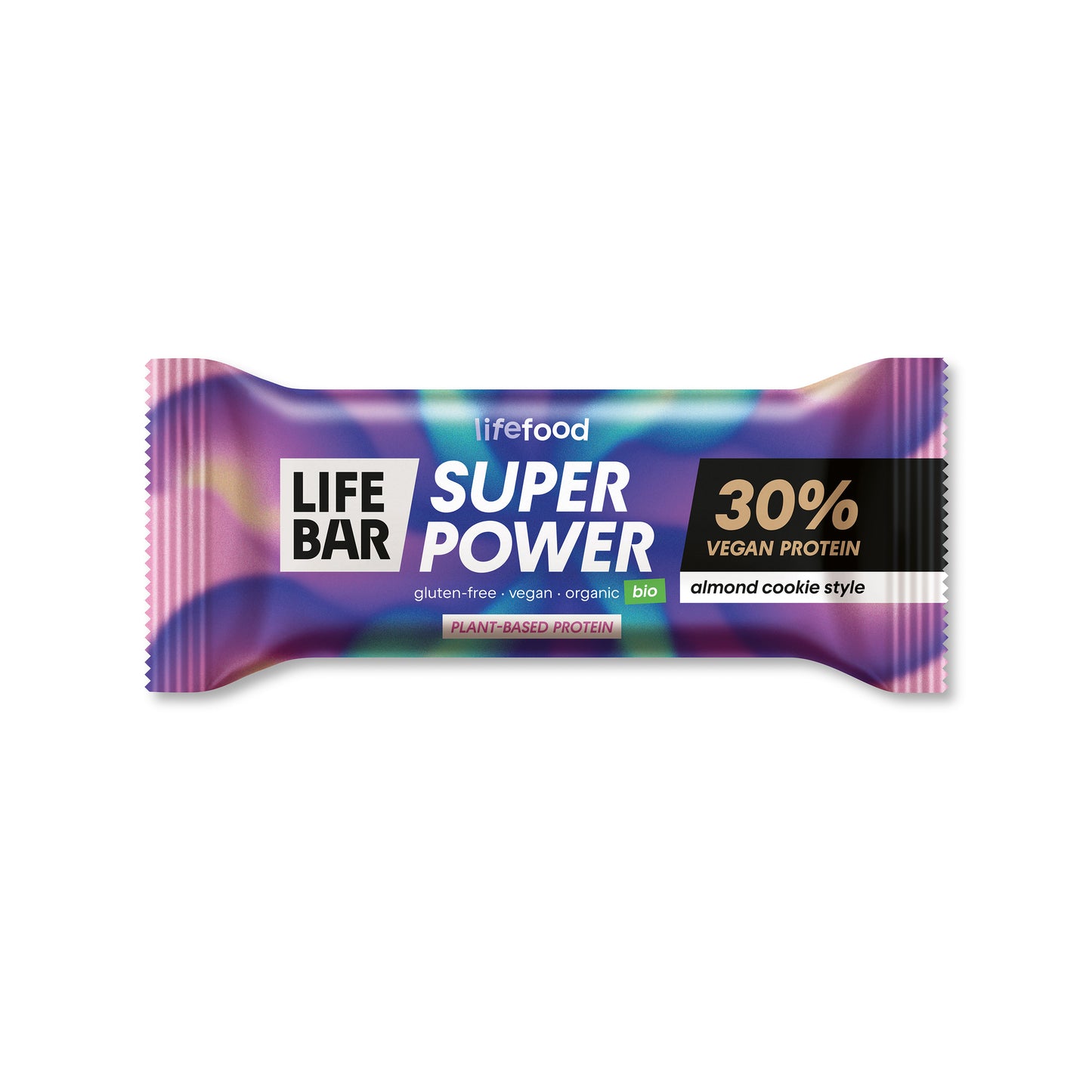 630380 Tyčinka Lifebar mandlová Super Power 40 g BIO LIFE FOOD-1