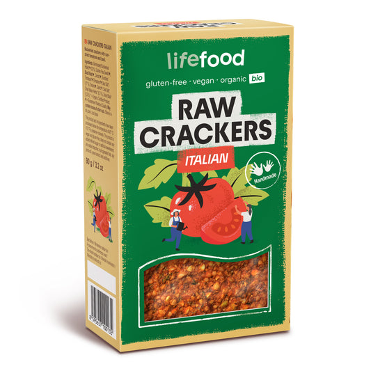 640026 Life Crackers italské raw 90 g BIO   LIFEFOOD-1