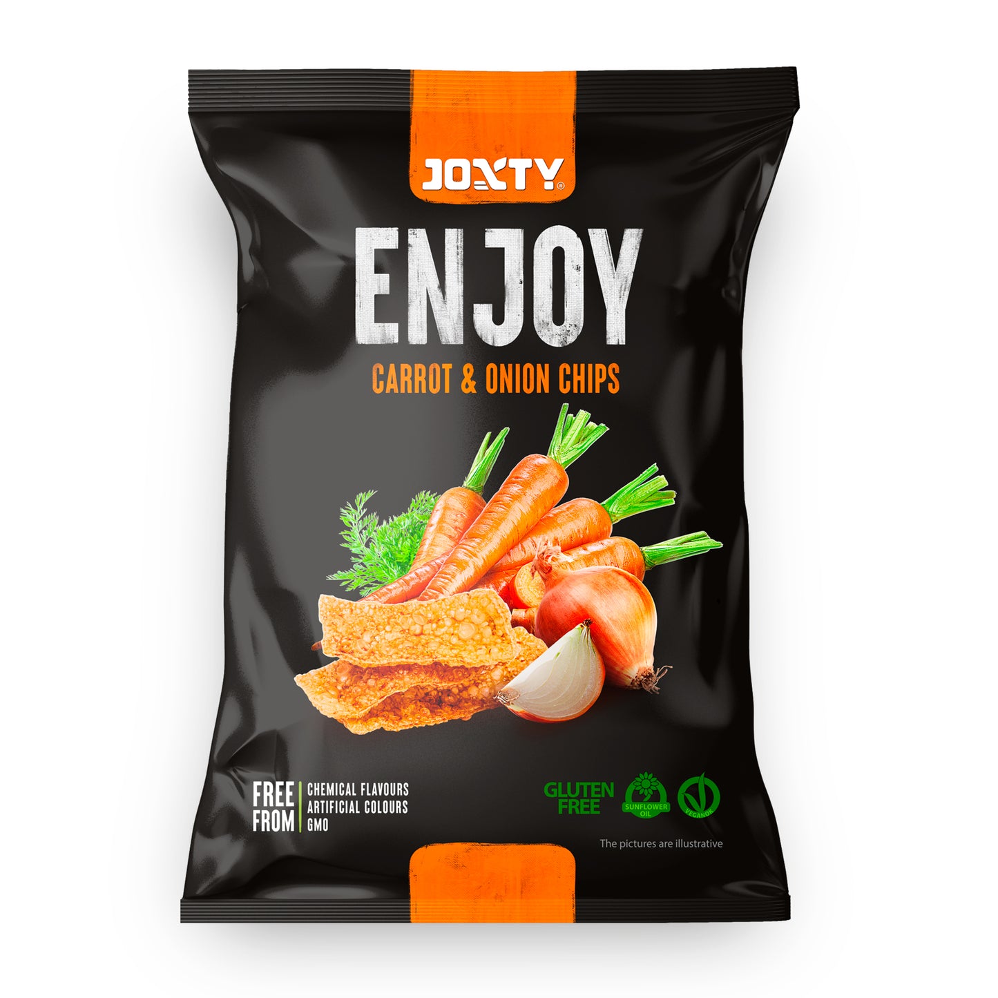 640038 Chipsy bramborové s mrkví a cibulí 40 g JOXTY ENJOY CHIPS-1