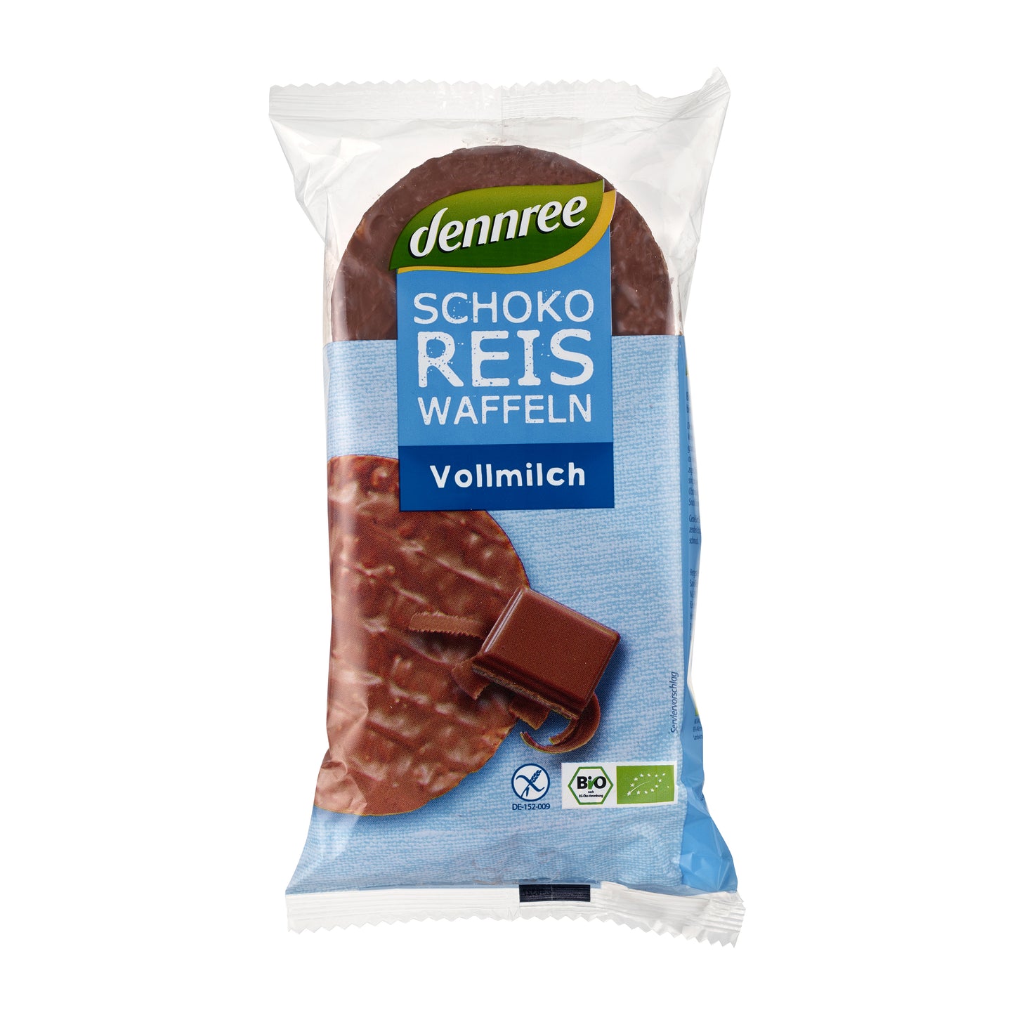 640062 Chlebíčky pufované rýžové s mléčnou čokoládou 100 g BIO DENNREE-1