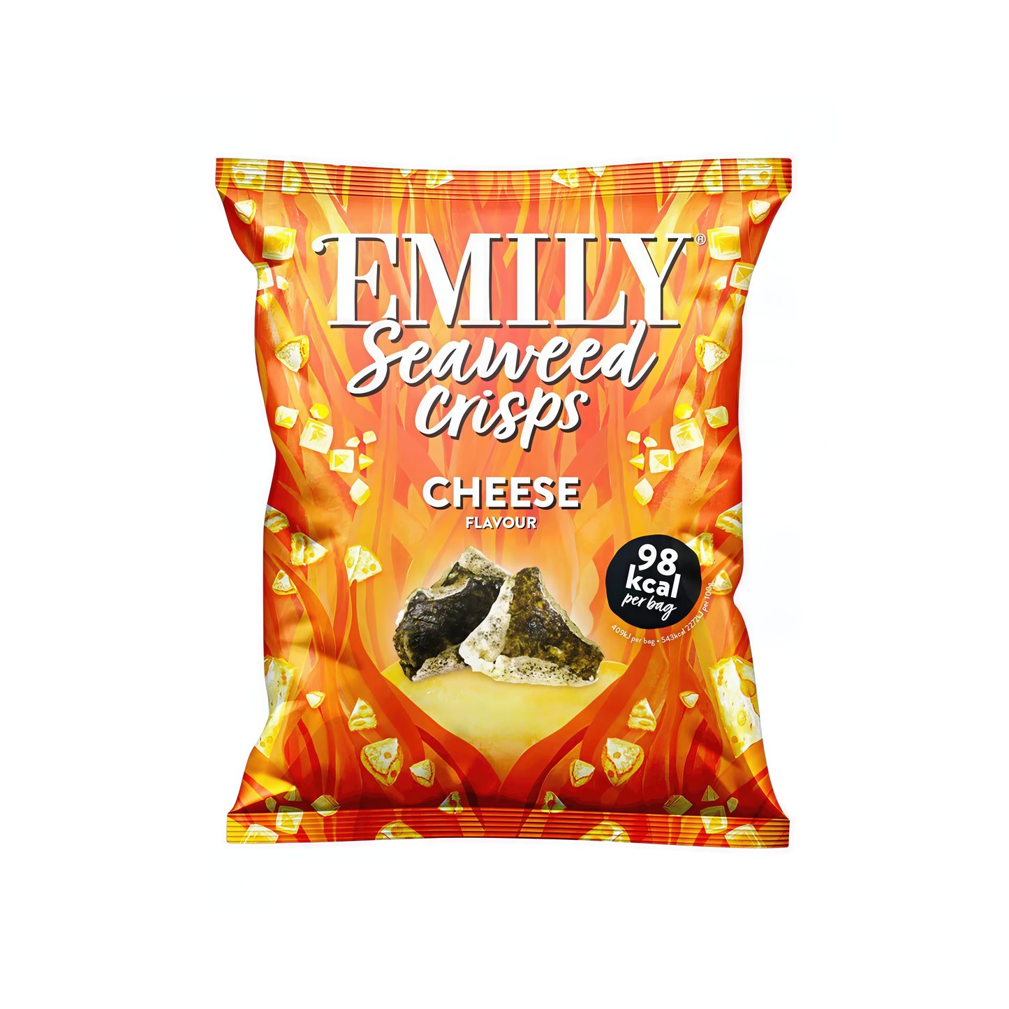 640116 Křupky z mořských řas s příchutí sýru vegan 18 g EMILY-1