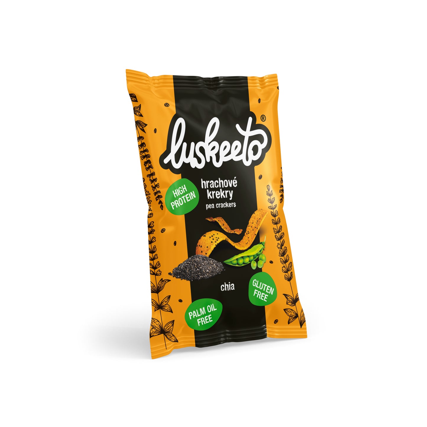 645048 Krekry luštěninové s chia 40 g LUSKEETO-1