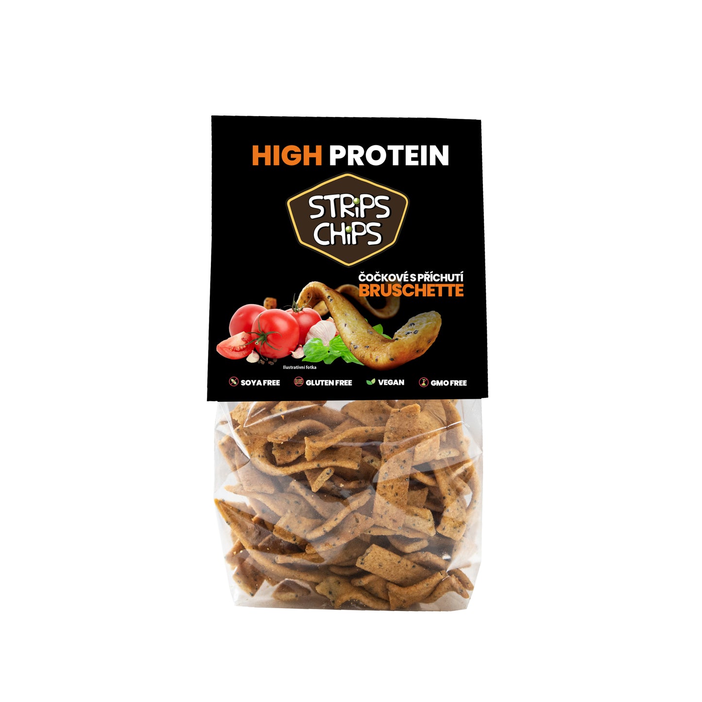 645050 Krekry luštěninové s čočkou Bruschette 80 g STRIPS CHIPS-1