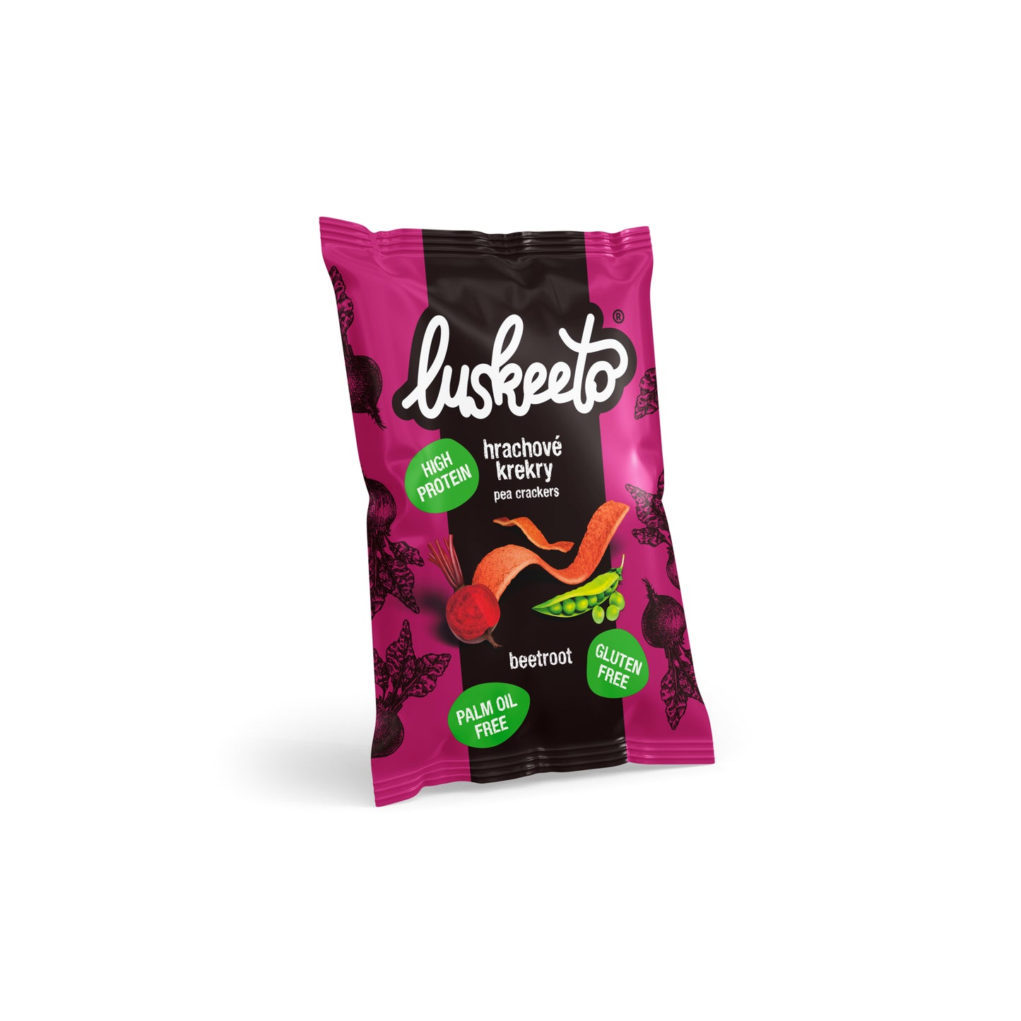 645052 Krekry luštěninové s hrachem a řepou 40 g LUSKEETO-1