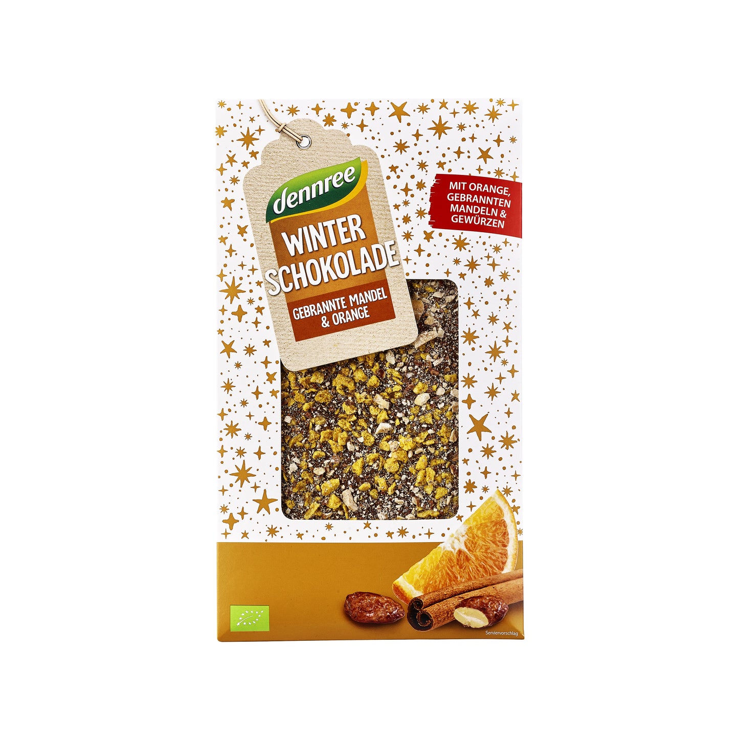 660162 Čokoláda pomeranč a mandle 100 g BIO DENNREE-1