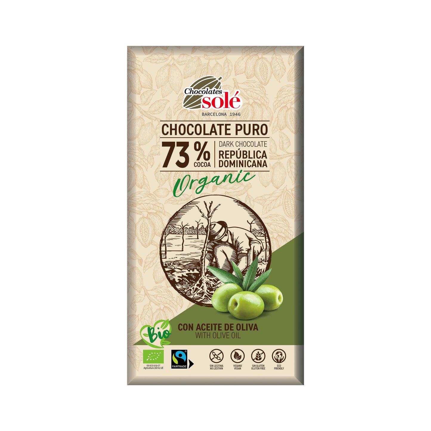 660195 Čokoláda hořká s olivovým olejem 100 g BIO SOLÉ-1