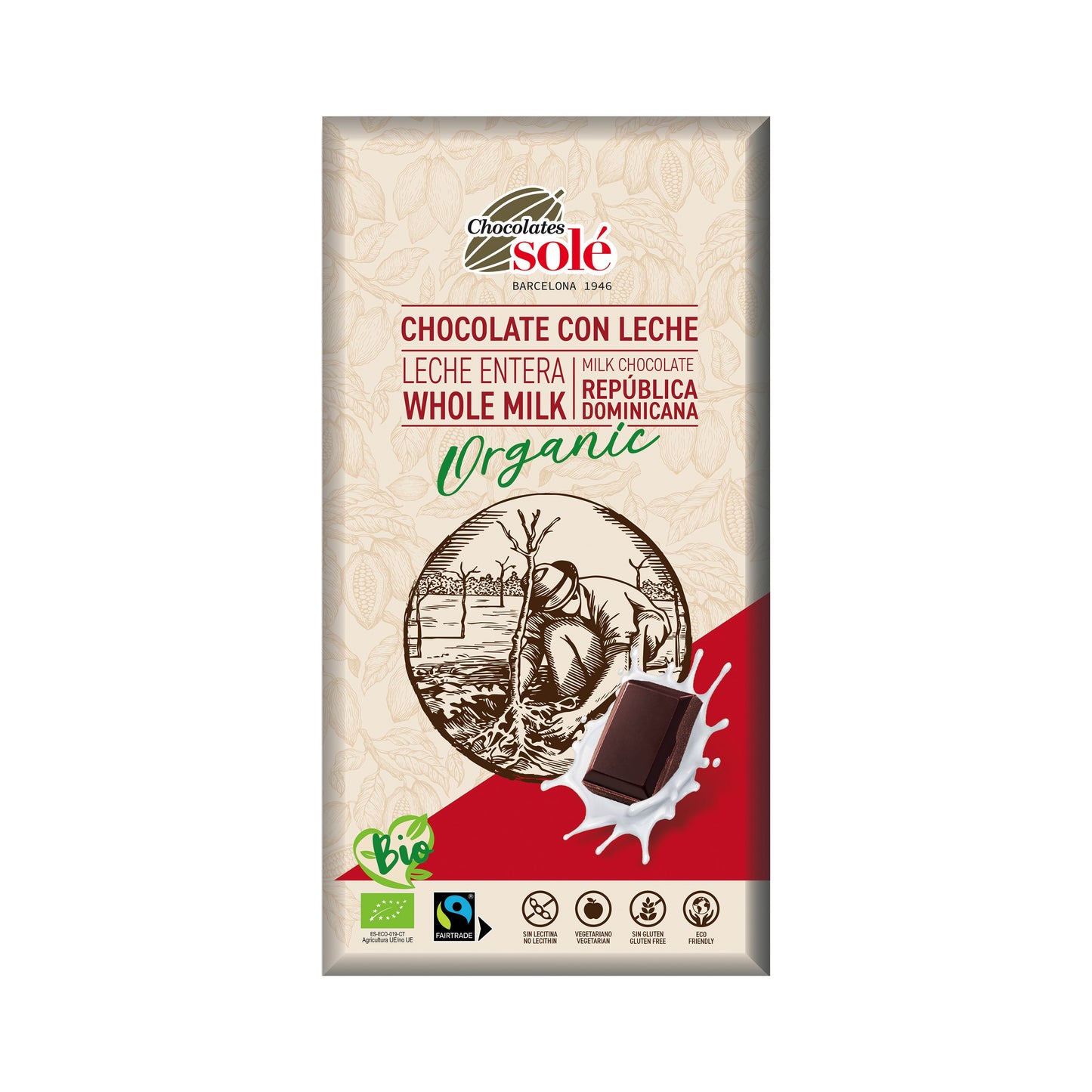 660208 Čokoláda mléčná 39 % 100 g BIO SOLÉ-1