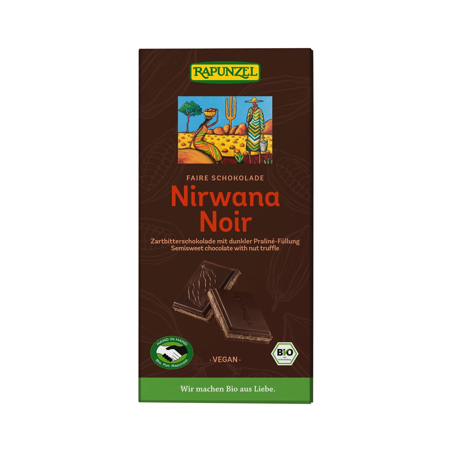 665173 Čokoláda hořká Nirwana 100 g BIO RAPUNZEL-1