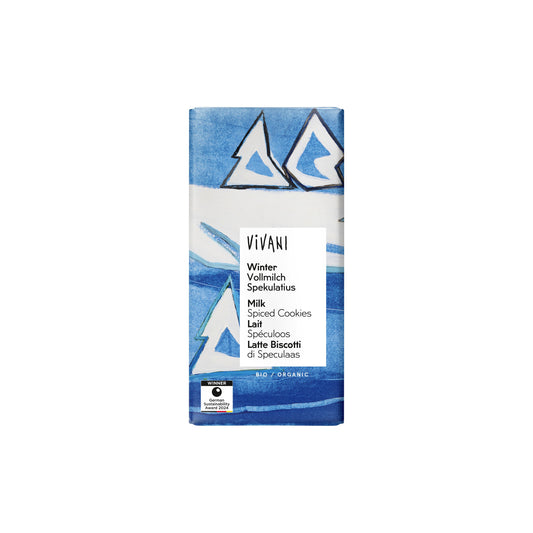 665204 Čokoláda mléčná zimní 100 g BIO   VIVANI-1