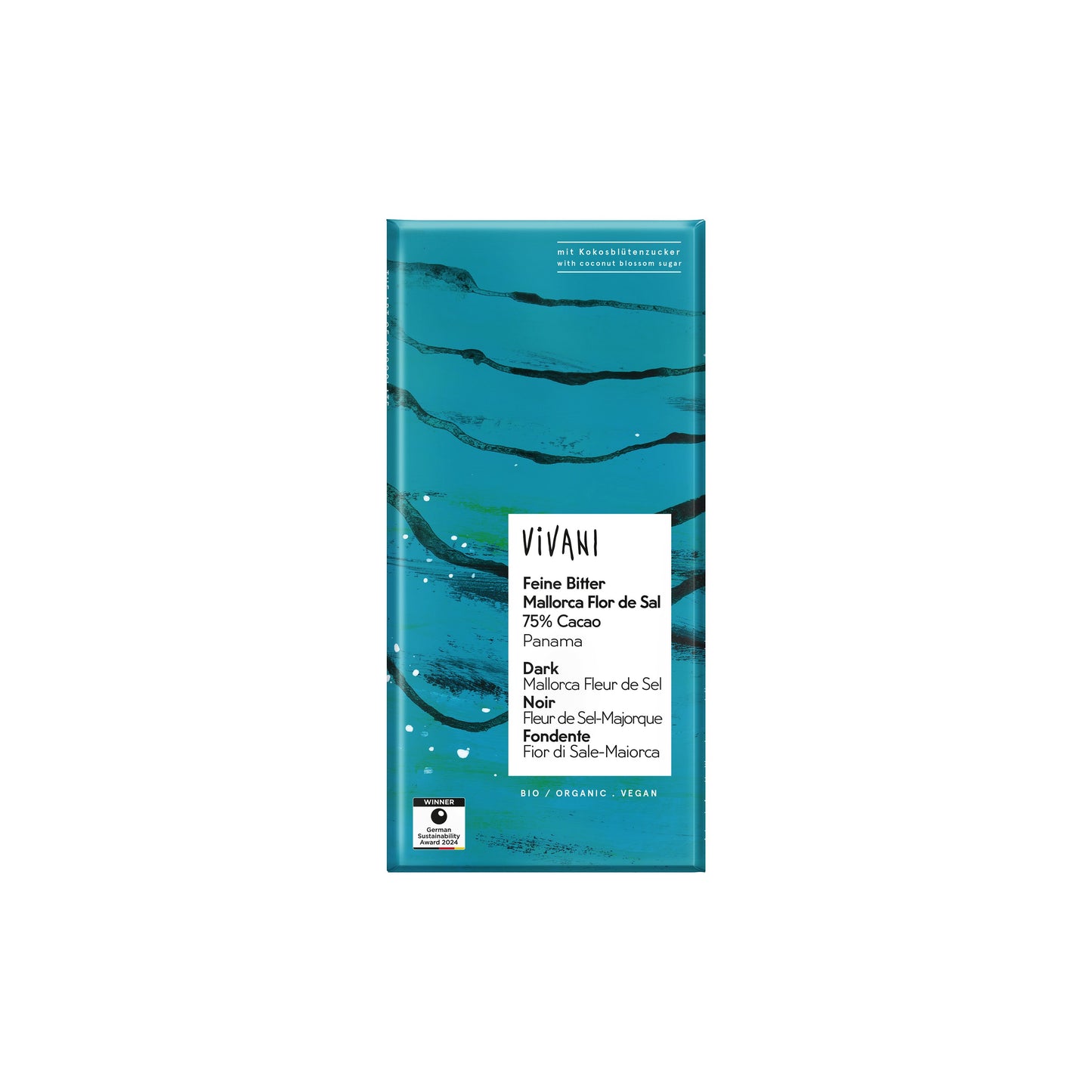 665215 Čokoláda hořká se solí Fleur de Sel 80 g BIO VIVANI-1