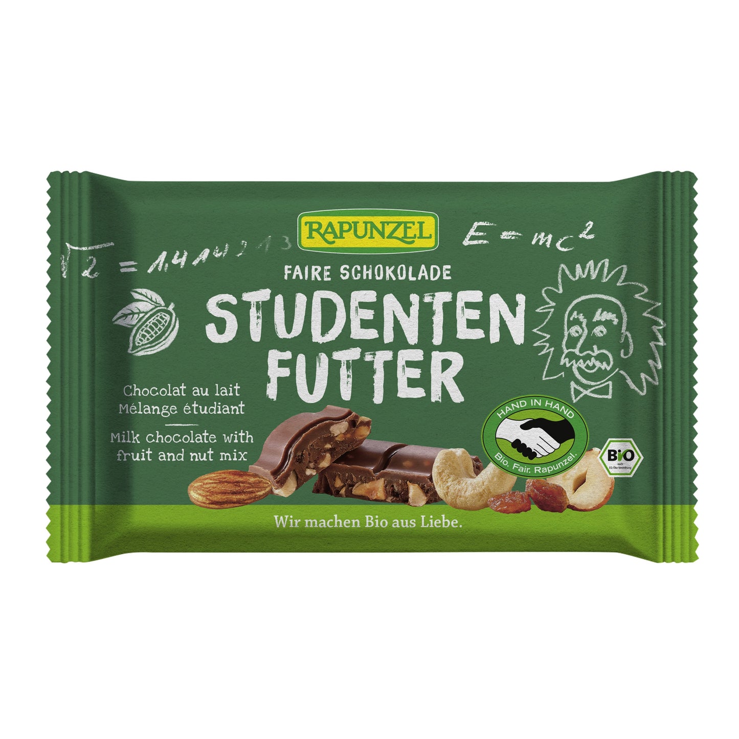 665254 Čokoláda mléčná studentská směs 100 g BIO RAPUNZEL-1