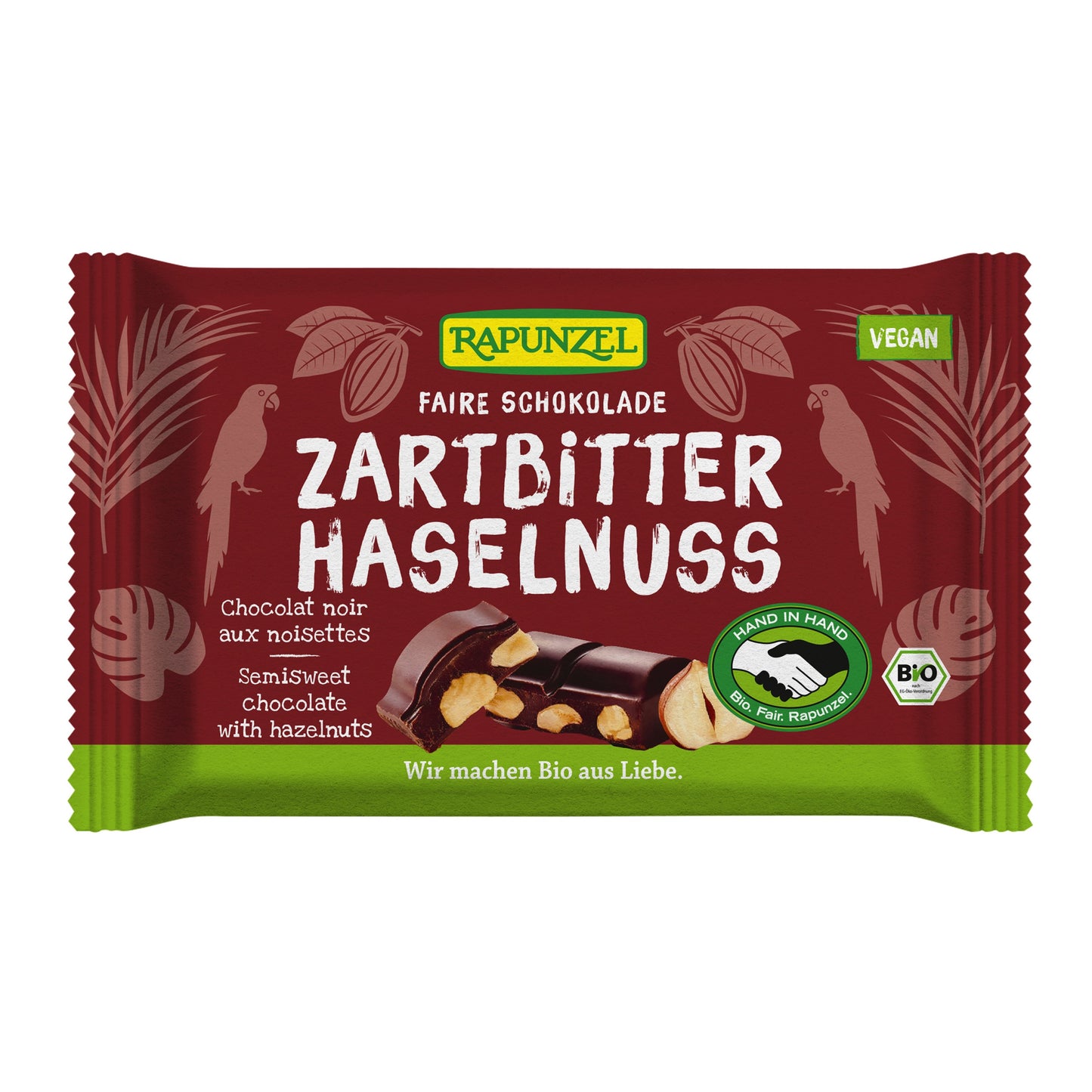 665255 Čokoláda hořká s lískovými oříšky 100 g BIO RAPUNZEL-1