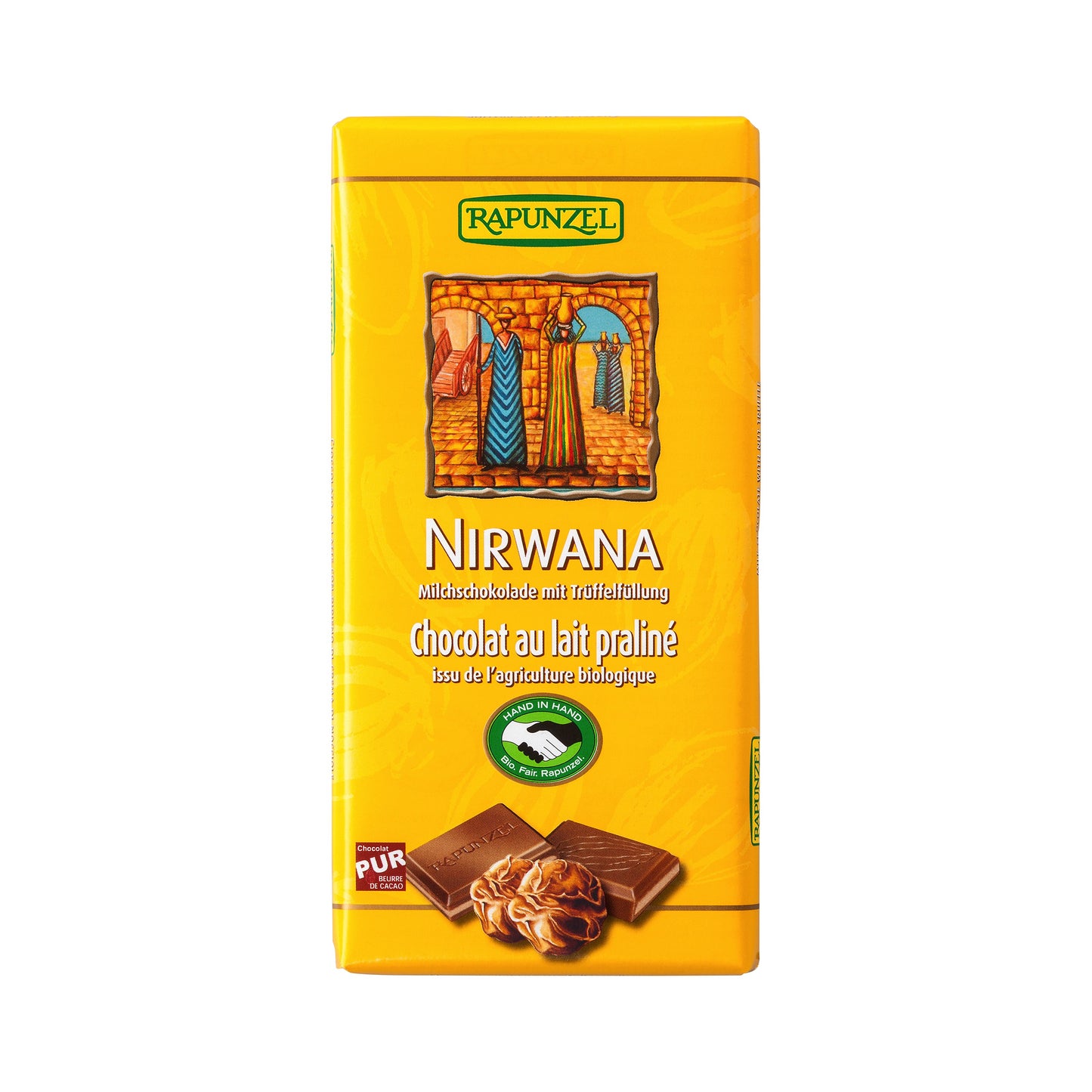 665267 Čokoláda mléčná Nirwana 100 g BIO RAPUNZEL-1