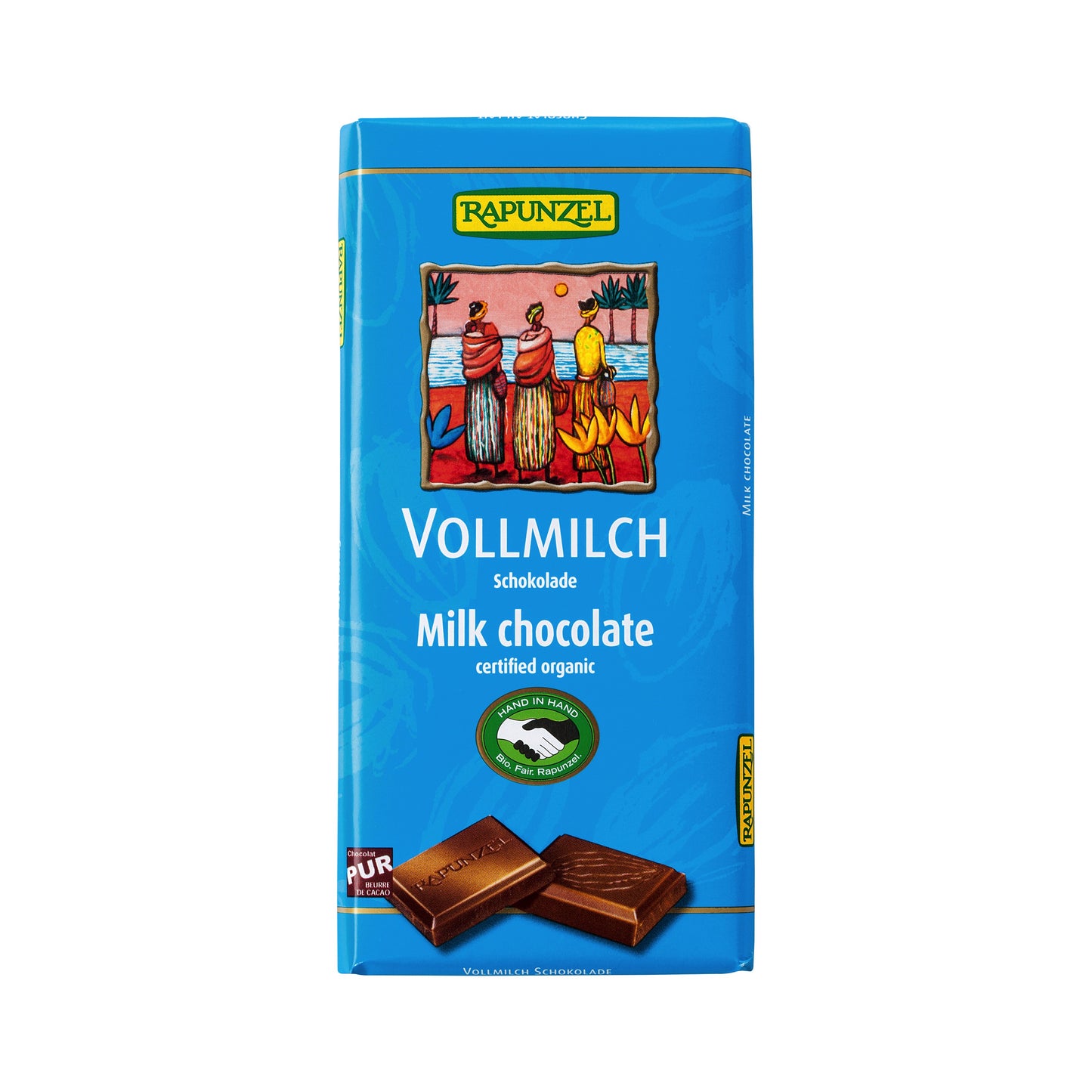 665281 Čokoláda mléčná 38 % 100 g BIO RAPUNZEL-1