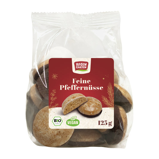 665330 Perníčky mini s hořkou čokoládou kořeněné 125 g BIO   ROSENGARTEN-1