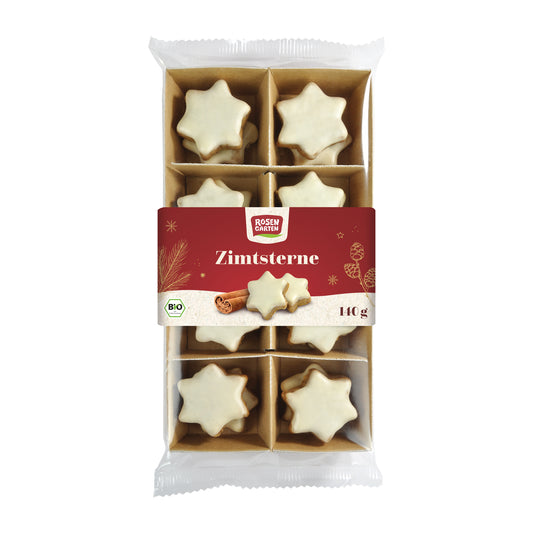 665331 Hvězdičky mandlovo-skořicové 140 g BIO   ROSENGARTEN-1