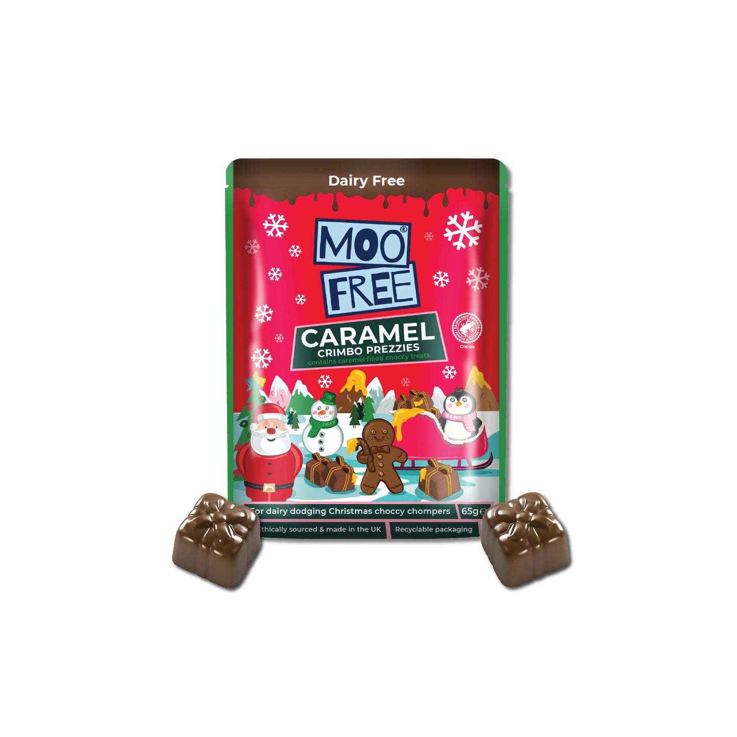 665386 Bonbóny kakaové plněné karamelem 65 g MOO FREE-1