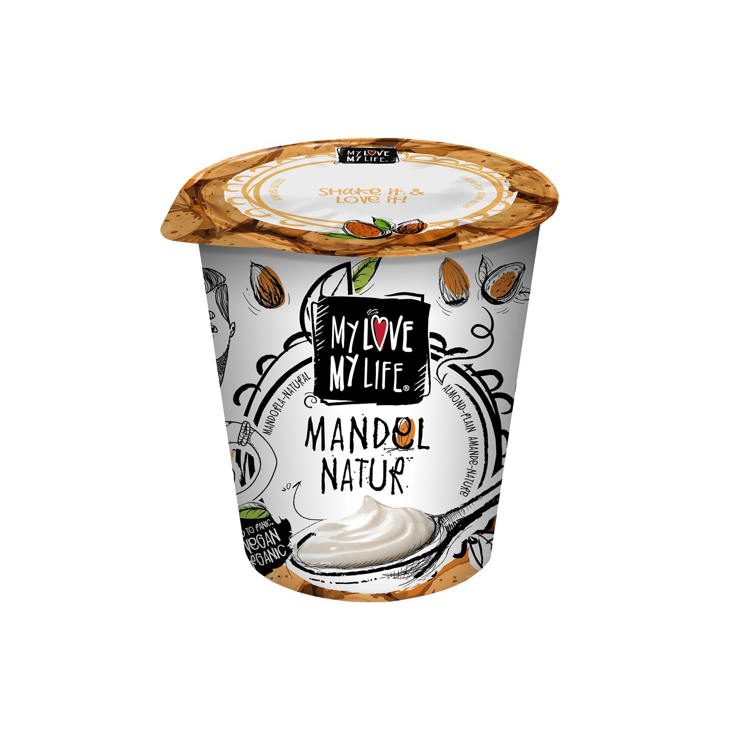 711083 Zakysaný mandlový bílý 125 g BIO MY LOVE MY LIFE-1