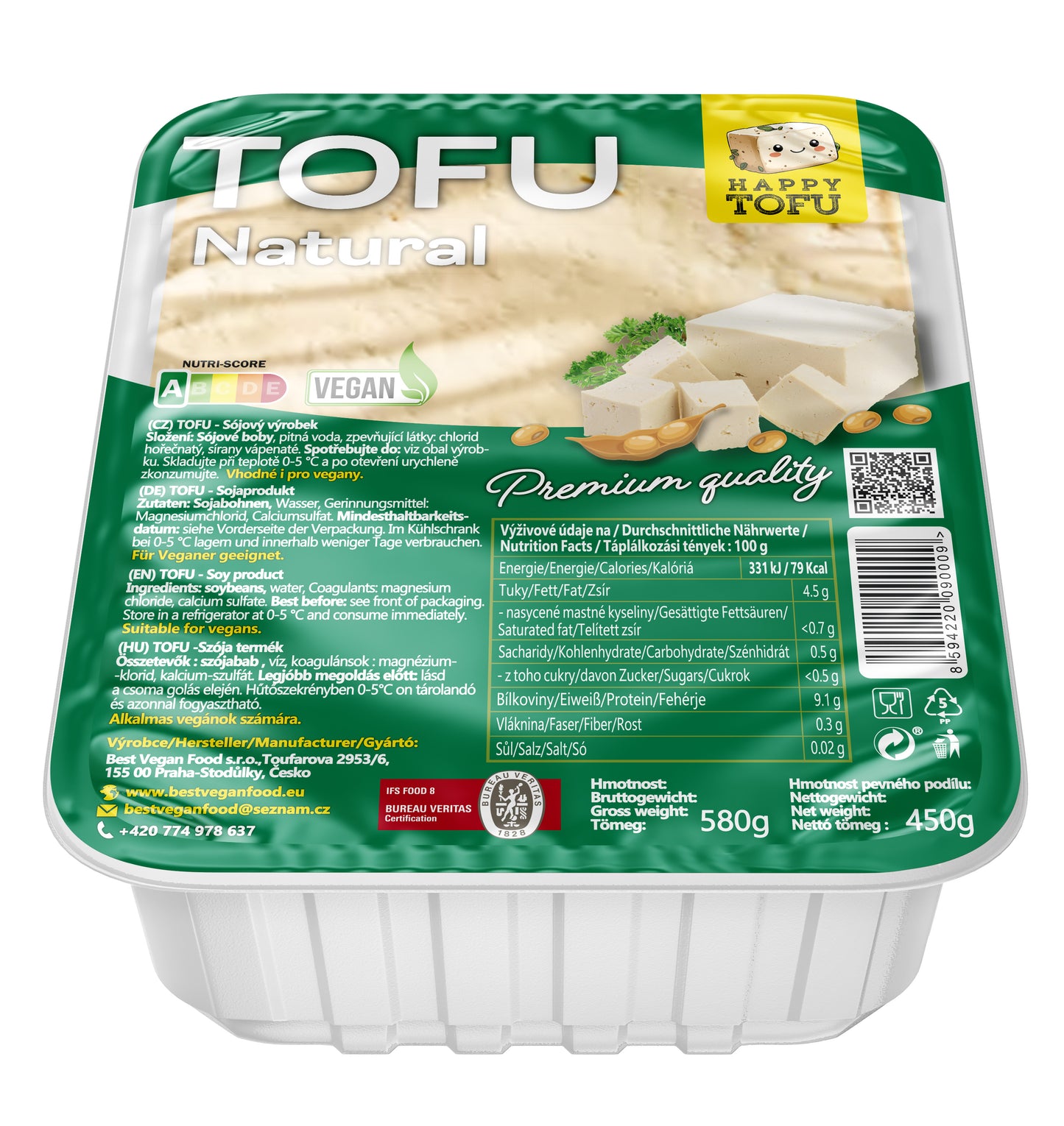 711100 Tofu silken 580 g SOFT TOFU-1