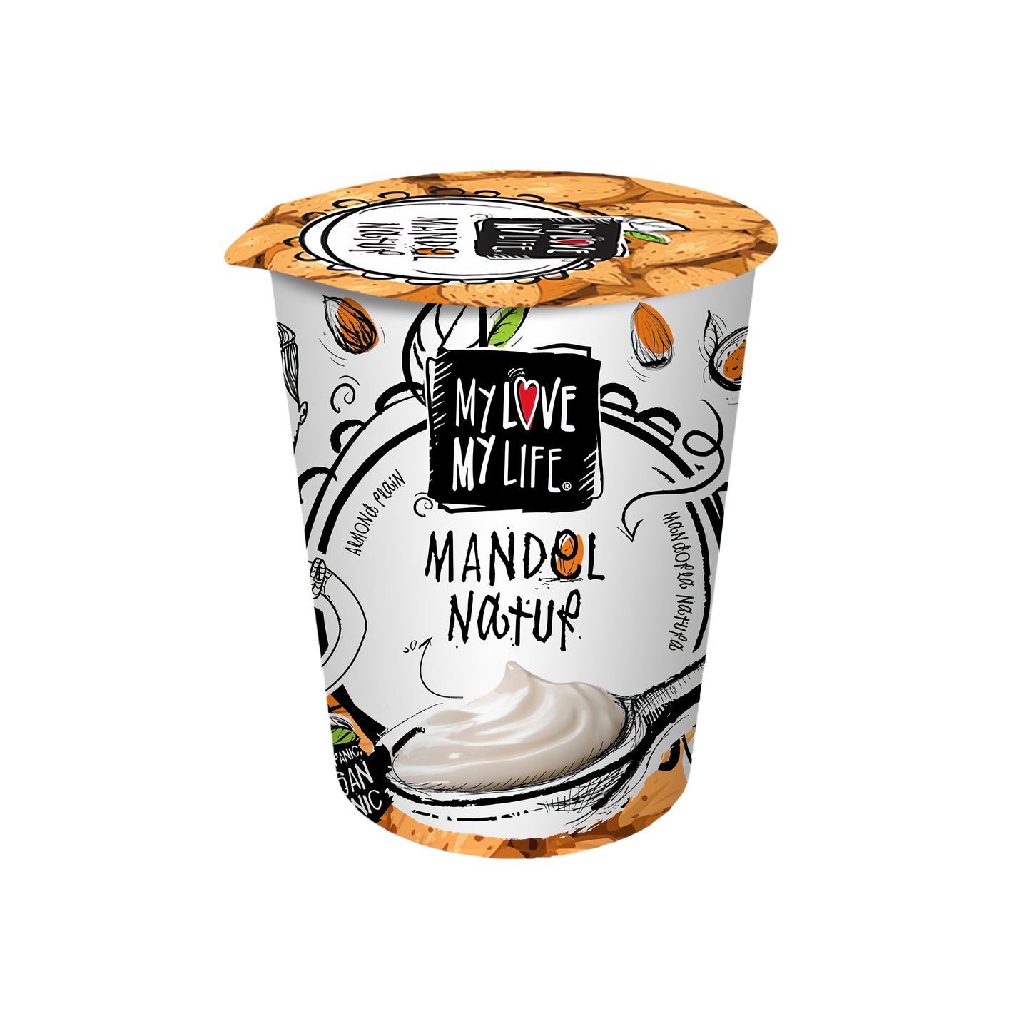 711107 Zakysaný mandlový bílý 400 g BIO MY LOVE MY LIFE-1
