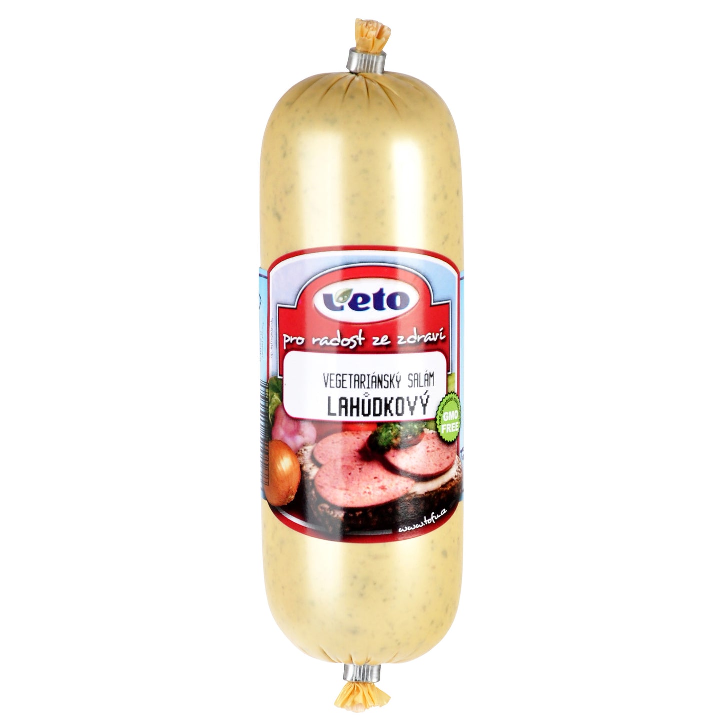 712019 Salám lahůdkový vegetariánský 220 g VETO ECO-1