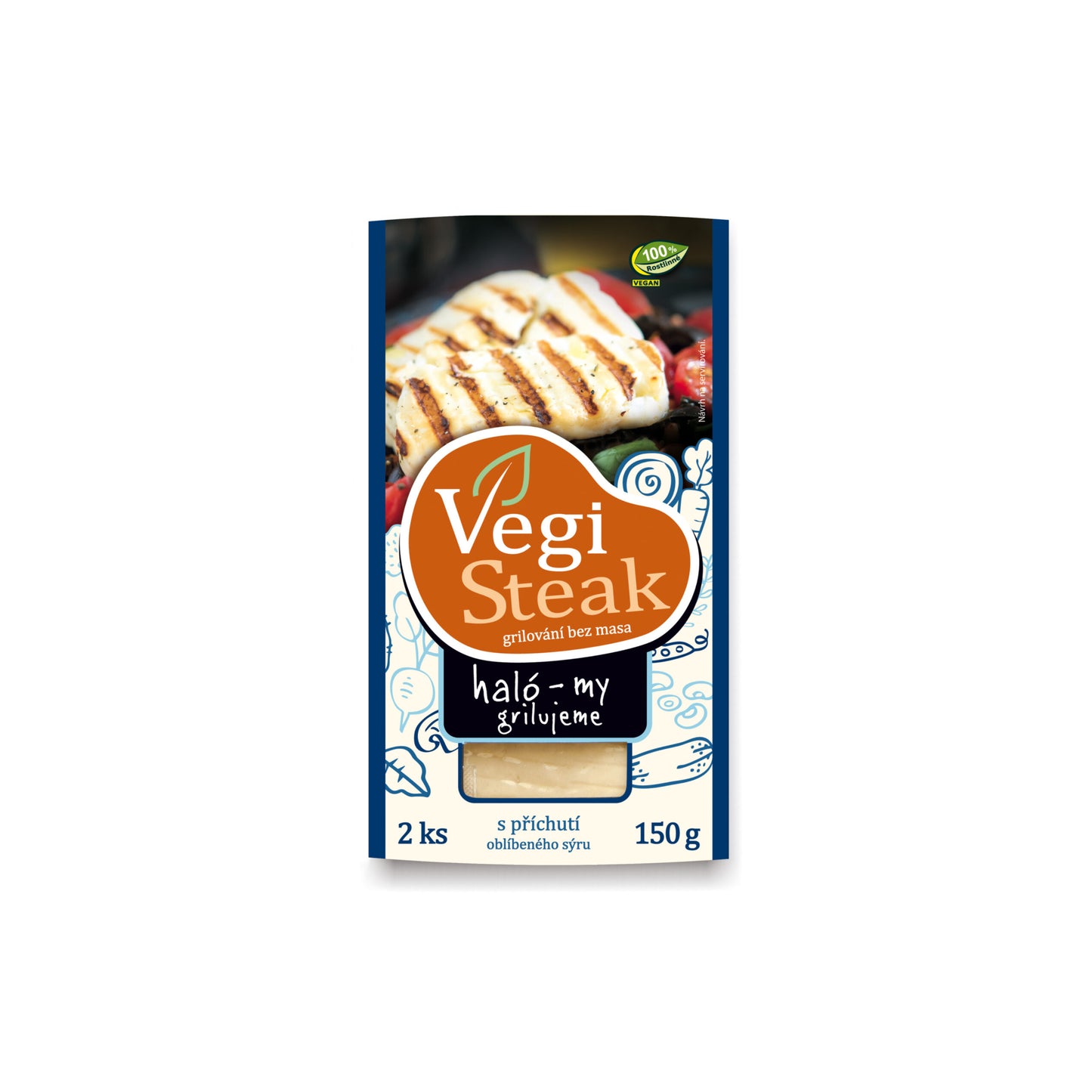 712135 Vegi steak haló-my 150 g VETO ECO-3