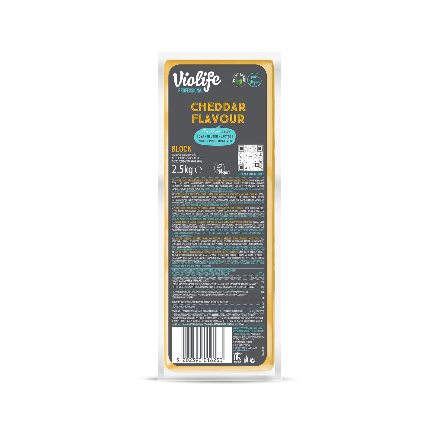 712239 Blok s příchutí cheddar 2,5 kg VIOLIFE-1