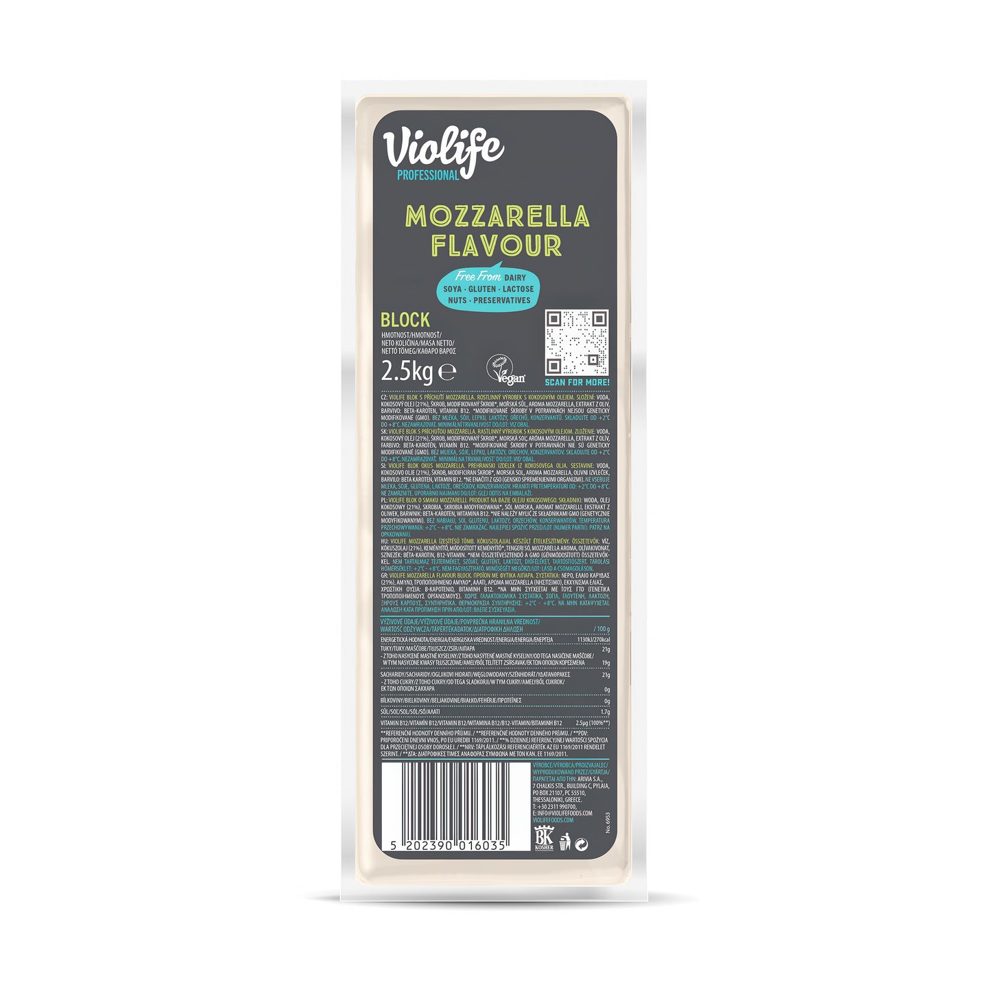 712240 Blok s příchutí mozzarella 2,5 kg VIOLIFE-1
