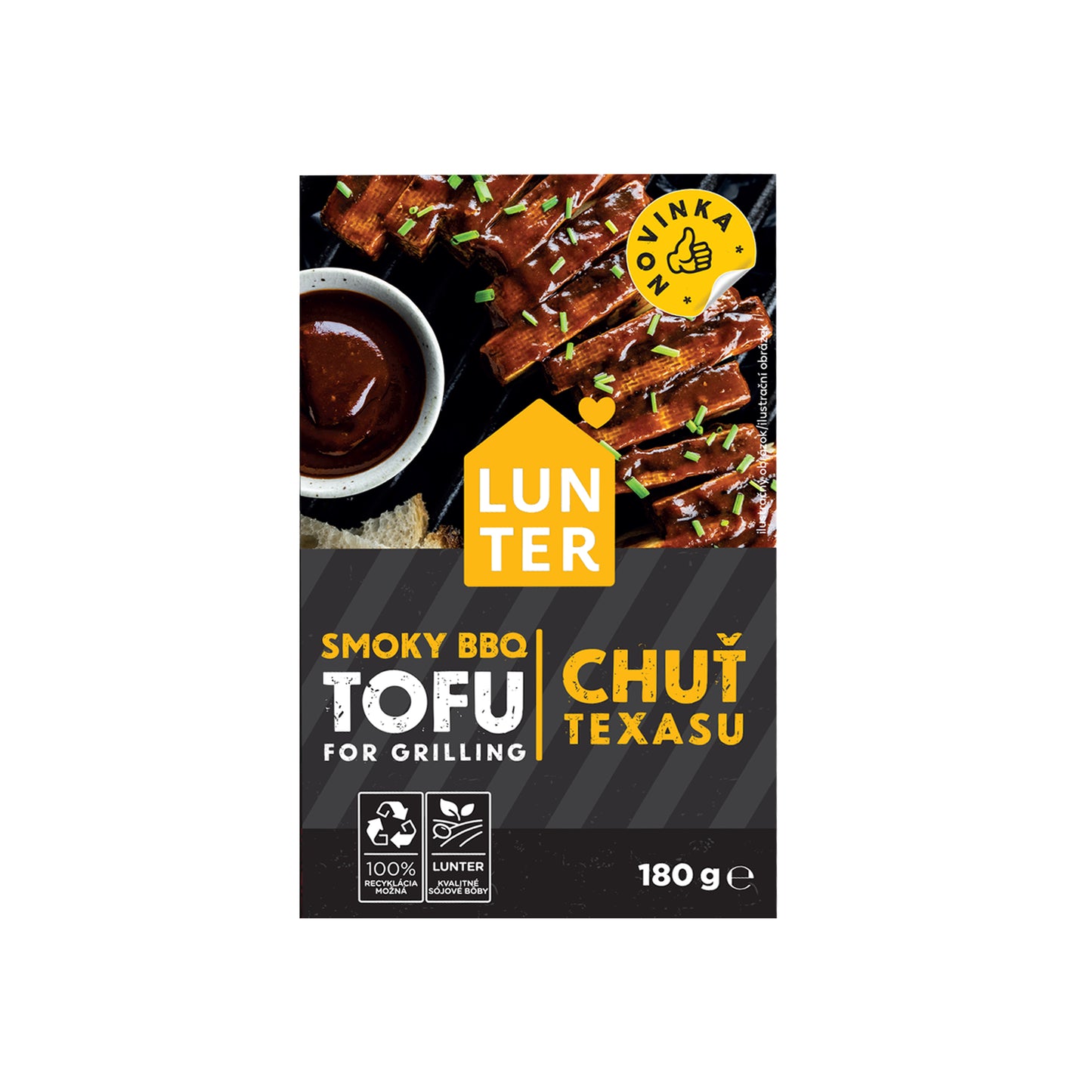 713092 Tofu na gril smoky BBQ 180 g   LUNTER-1