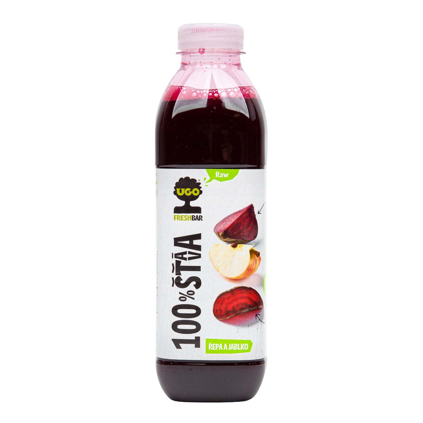 719012 Šťáva 100% řepa a jablko 750 ml UGO-2