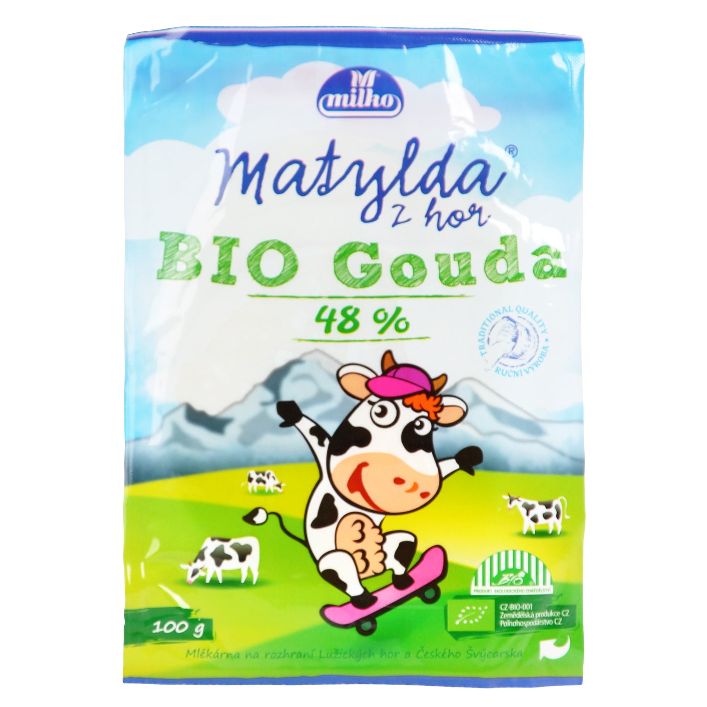 720014 Sýr gouda 48% 100 g BIO POLABSKÉ MLÉKÁRNY-1