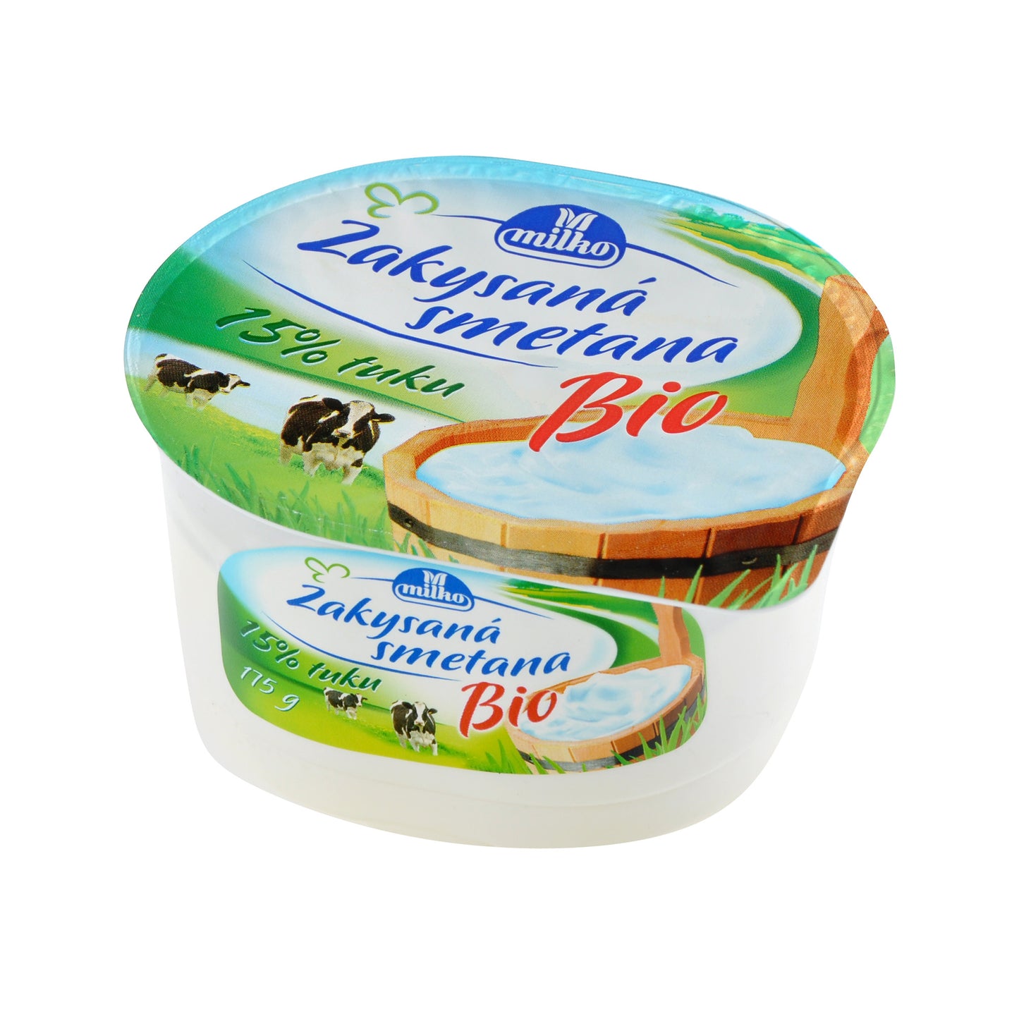 720052 Smetana zakysaná 175 g BIO POLABSKÉ MLÉKÁRNY-1