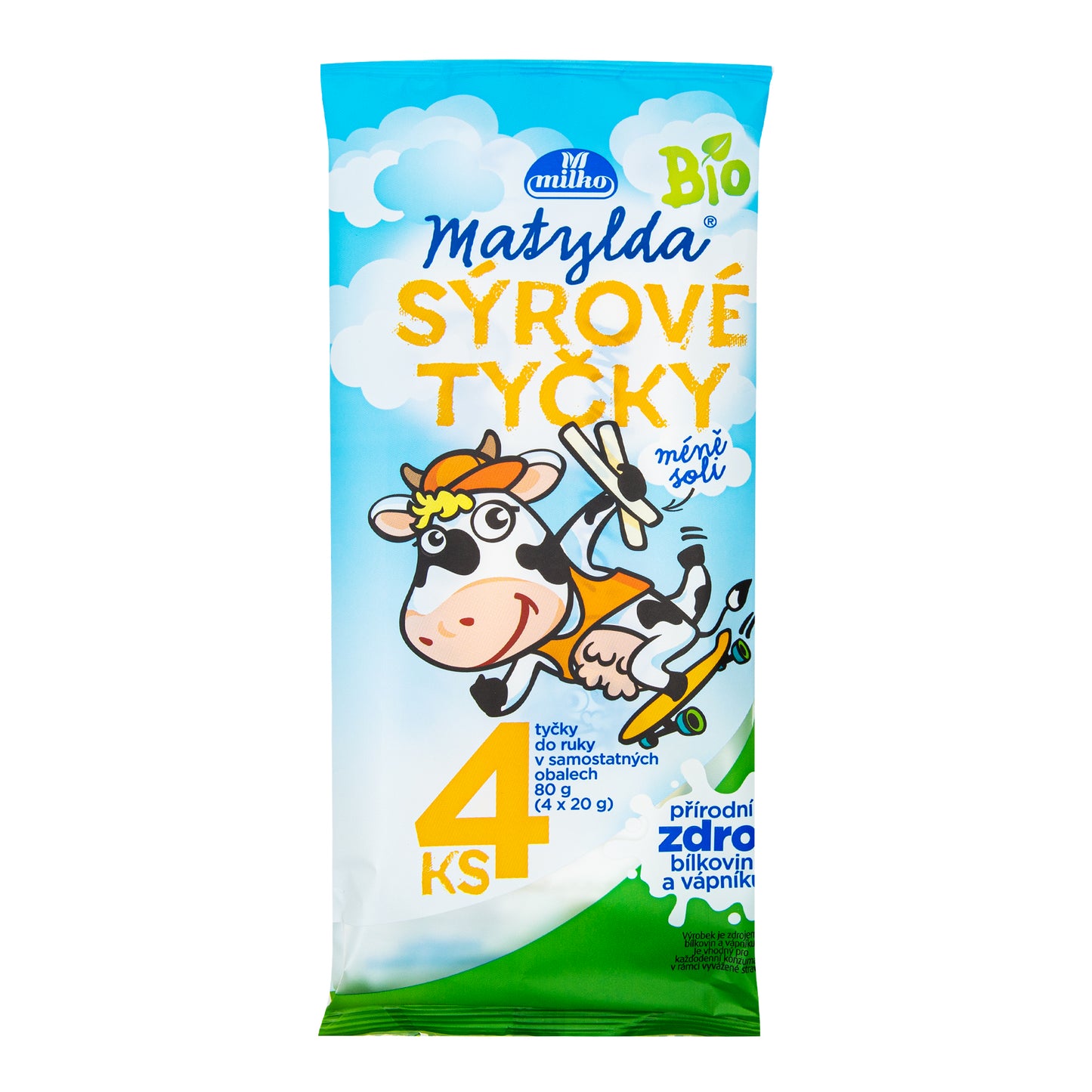 720115 Sýrové tyčky pařené Matylda 80 g BIO POLABSKÉ MLÉKÁRNY-1