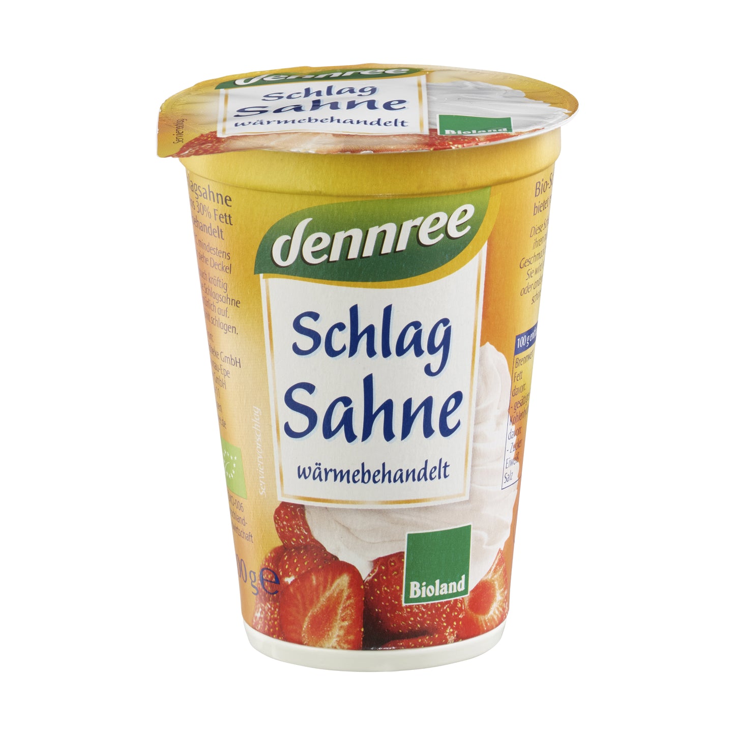 720208 Smetana ke šlehání 30 % tuku 200 g BIO DENNREE-1