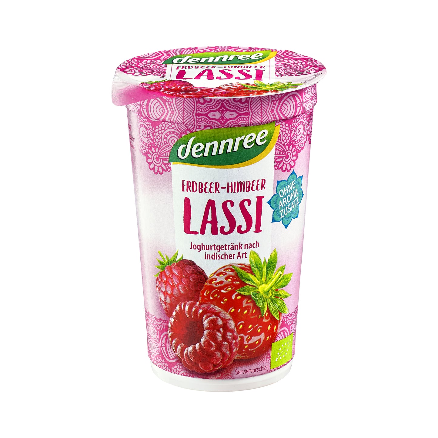 720232 Nápoj jogurtový lassi s jahodovo-malinovým pyré 250 ml BIO DENNREE-1