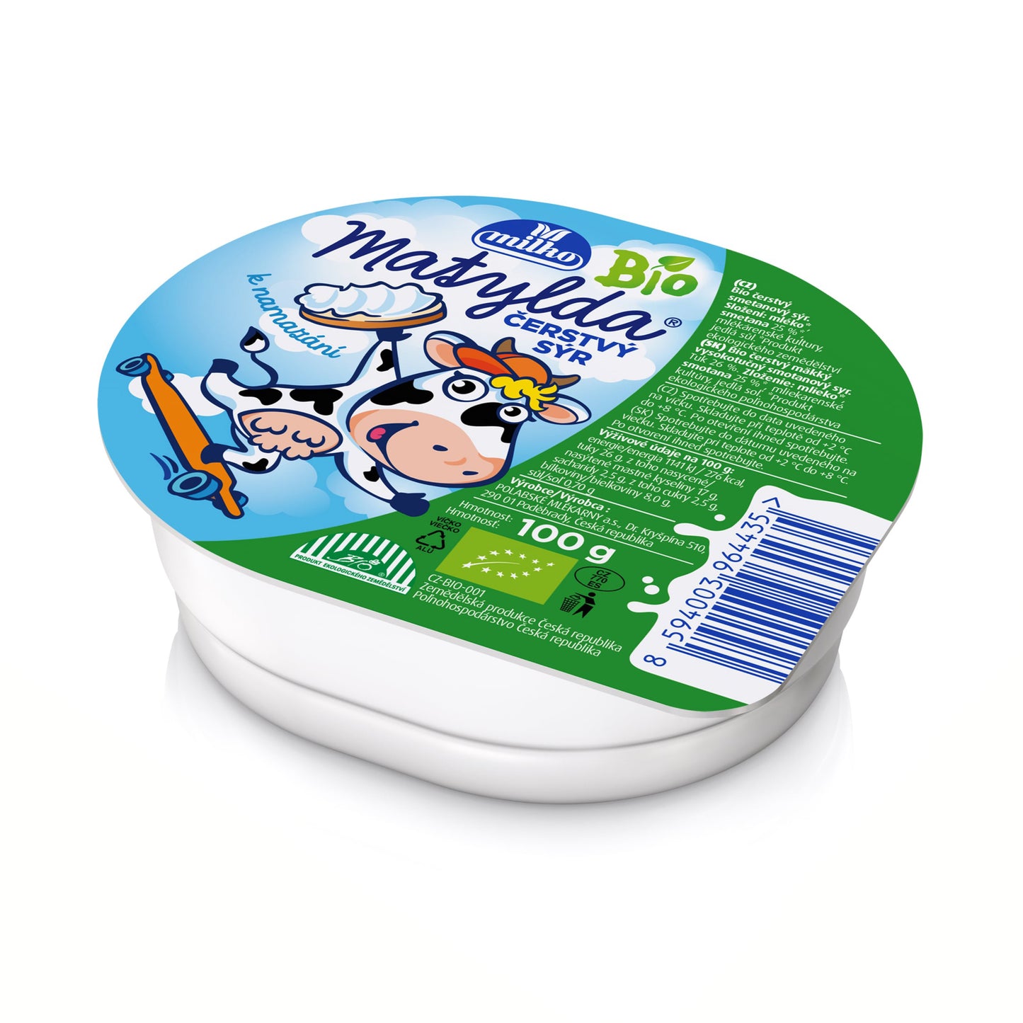 720236 Sýr čerstvý Matylda 100 g BIO POLABSKÉ MLÉKÁRNY-1
