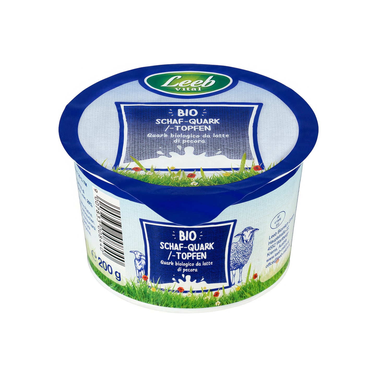 720248 Tvaroh ovčí tučný 200 g BIO LEEB-1