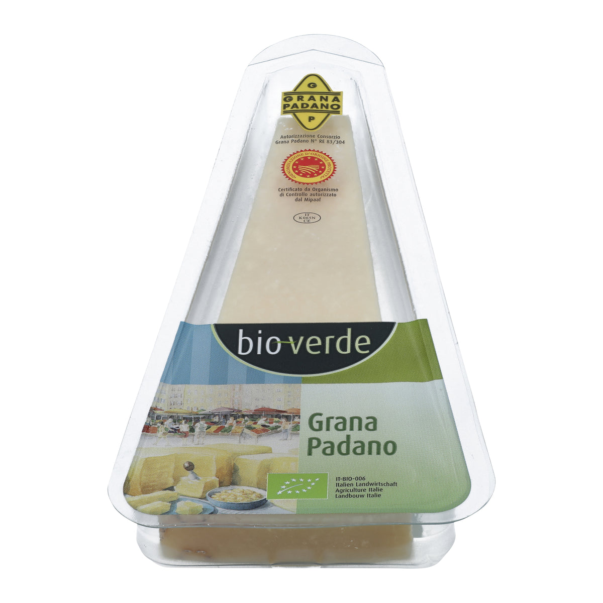 720268 Sýr Grana Padano D.O.P 125 g BIO BIO VERDE