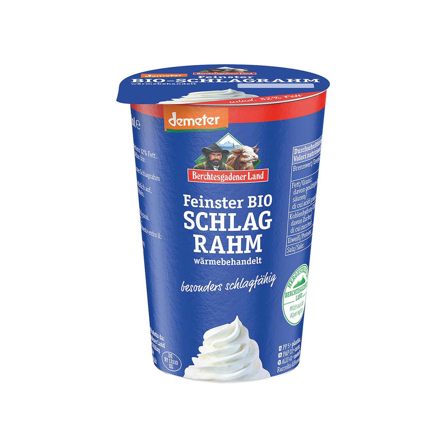 721143 Smetana ke šlehání 32 % tuku 200 g BIO BGL-1