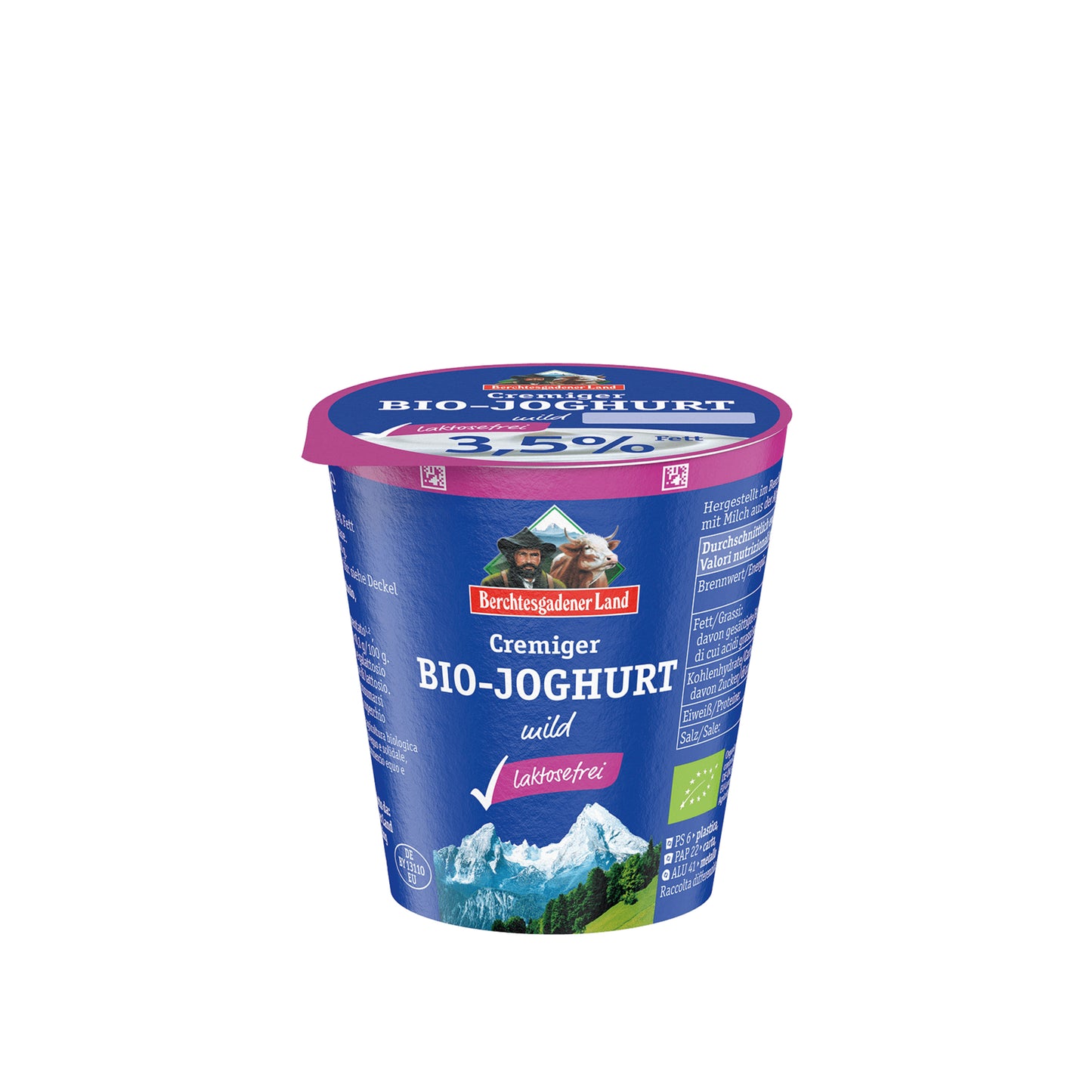 721145 Jogurt bílý bez laktózy 150 g BIO BGL-2