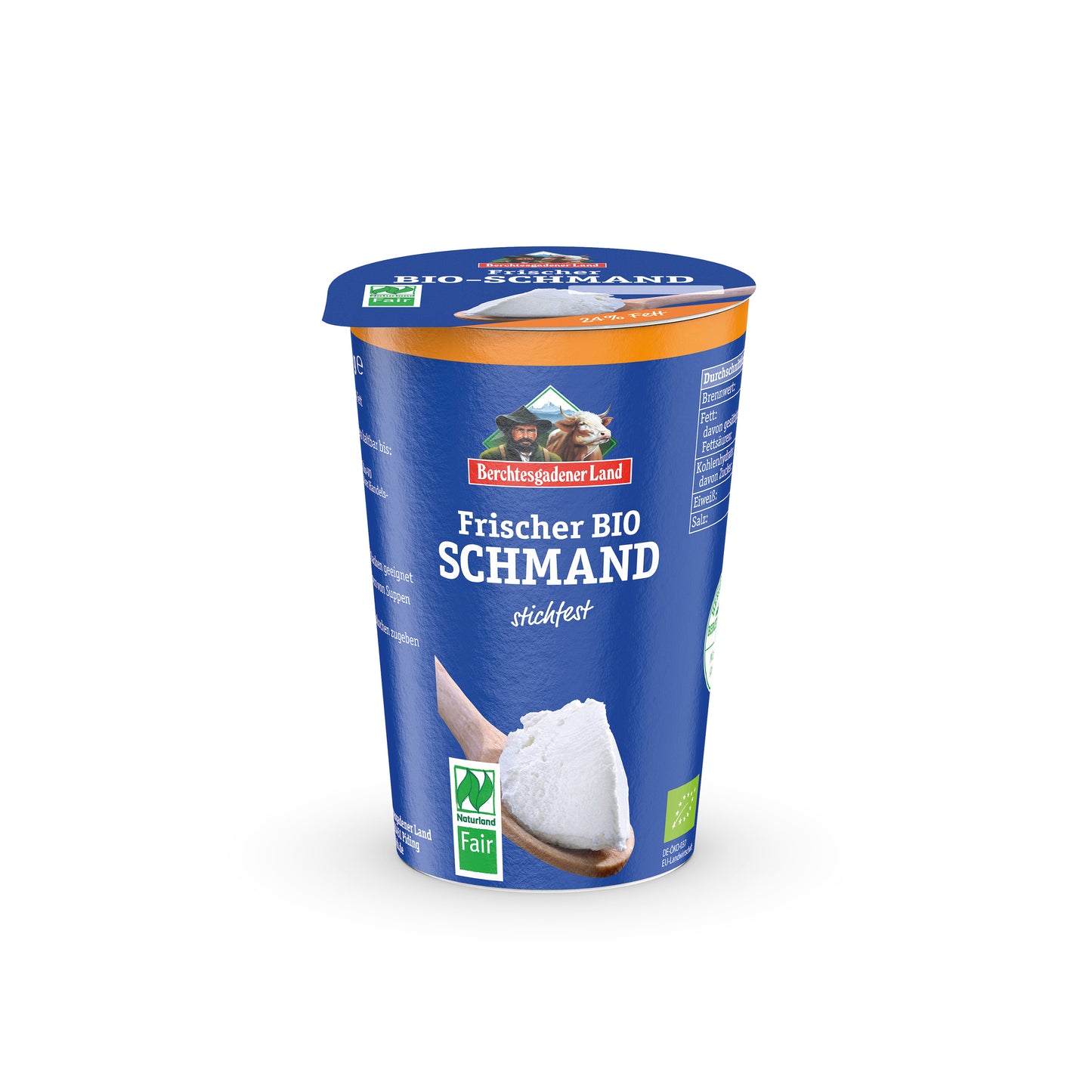 721152 Smetana zakysaná 24 % tuku 200 g BIO BGL-1